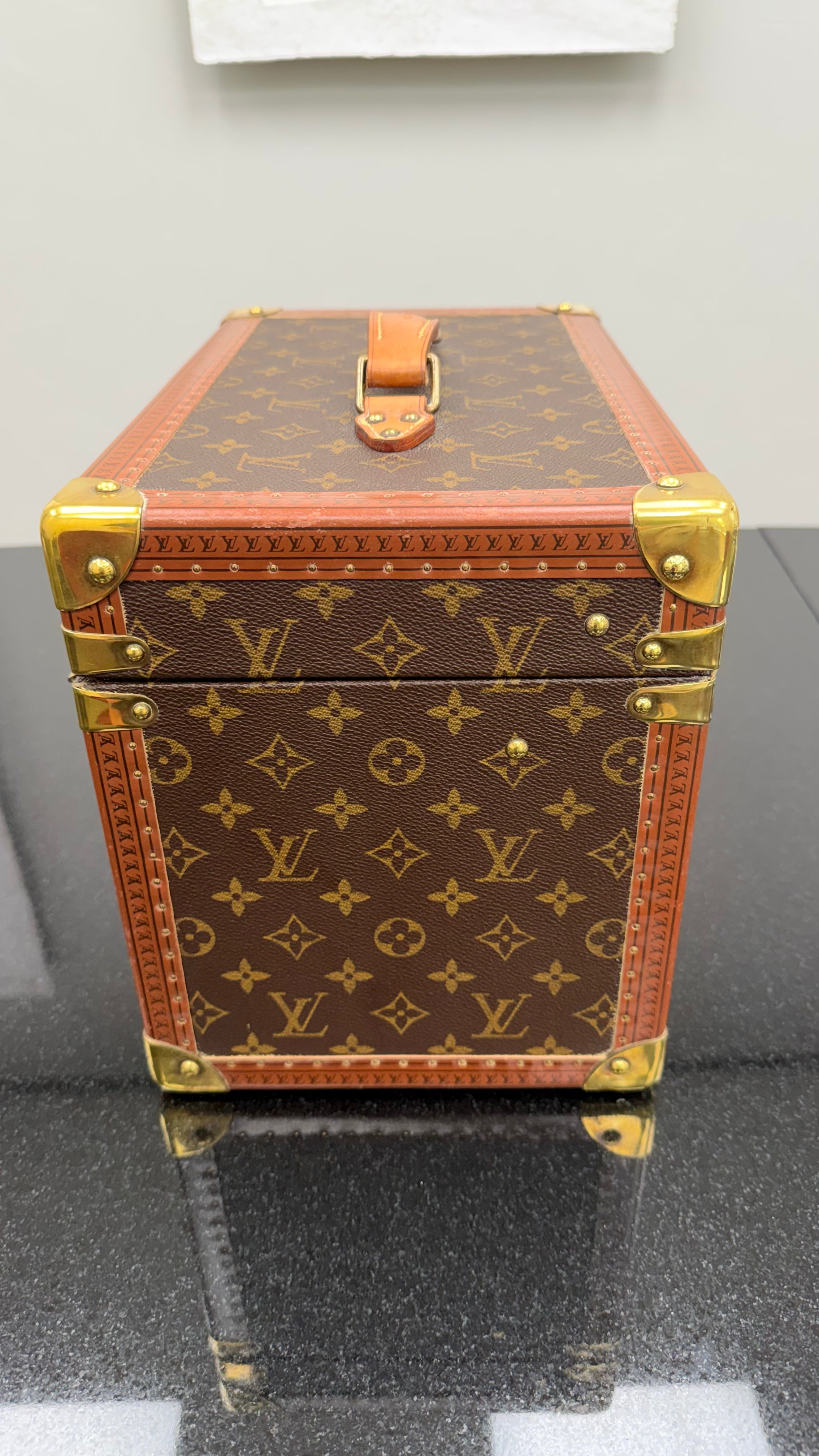 Louis Vuitton Vintage Monogram Boite Flacons Vanity Trunk