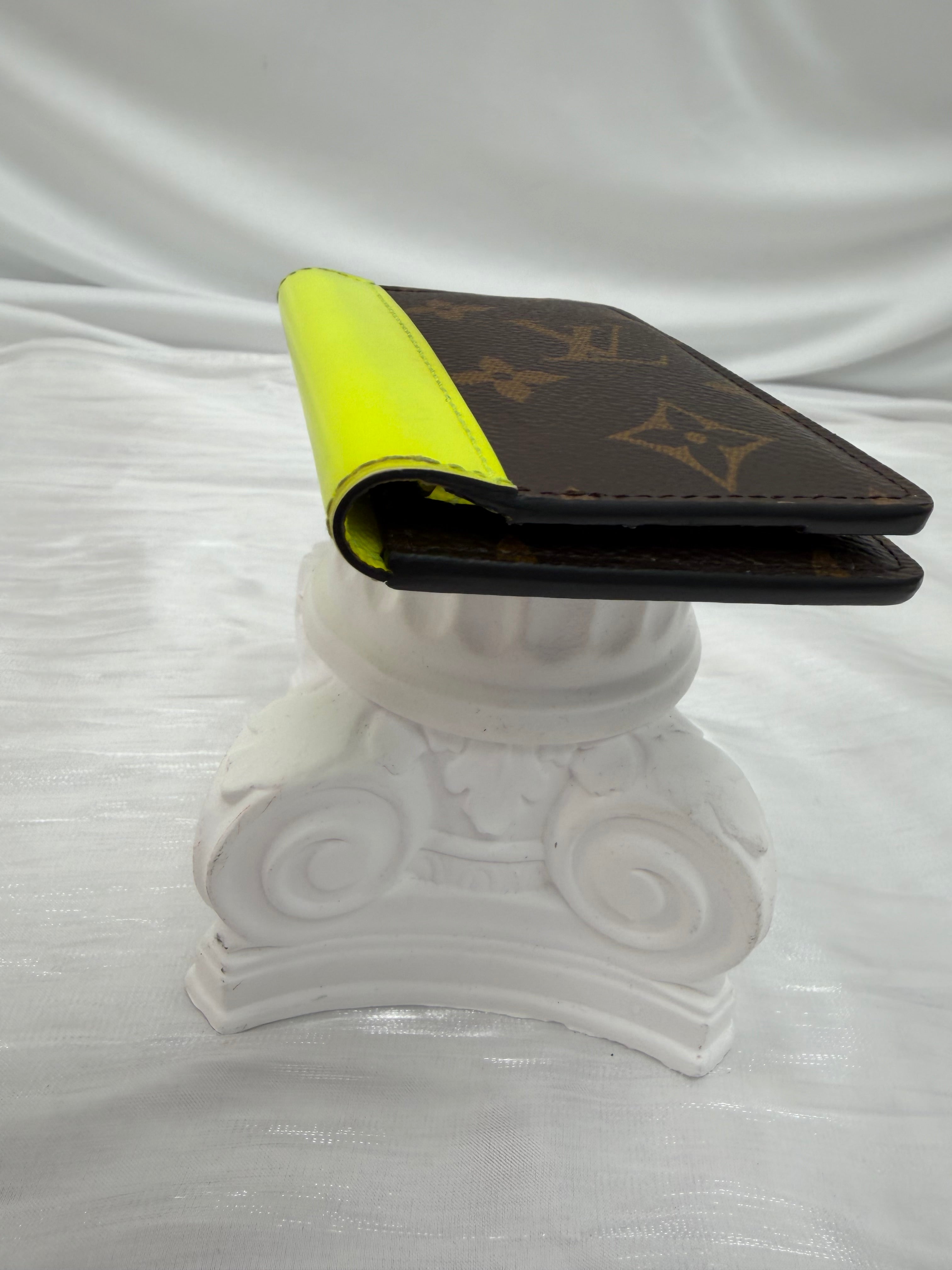 Louis Vuitton Monogram & Neon Trim Pocket Organizer
