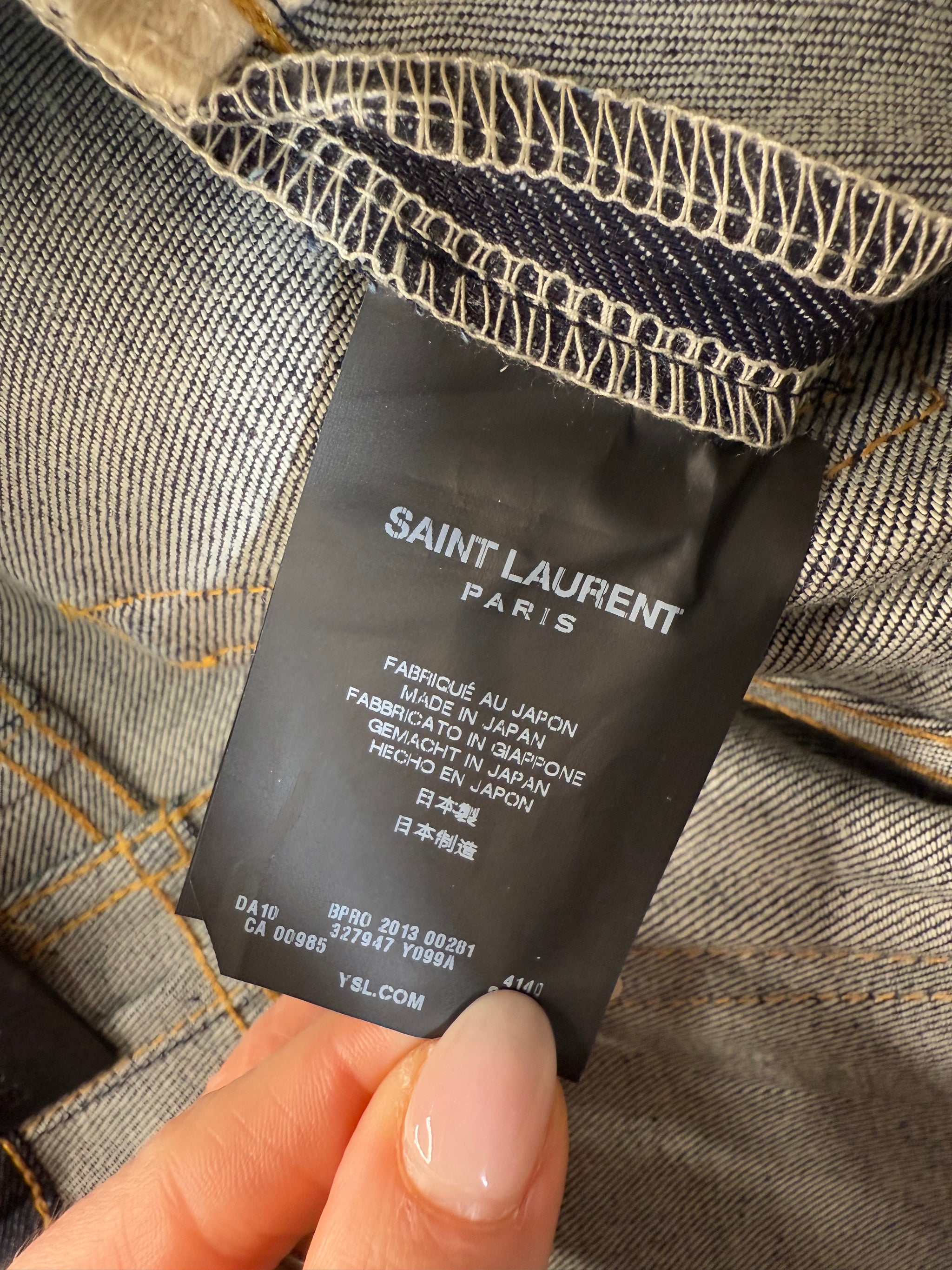 BRAND NEW- Saint Laurent YSL Dark Denim Jeans Size 29