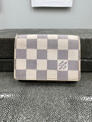 Louis Vuitton Damier Azur Envelope Card Case