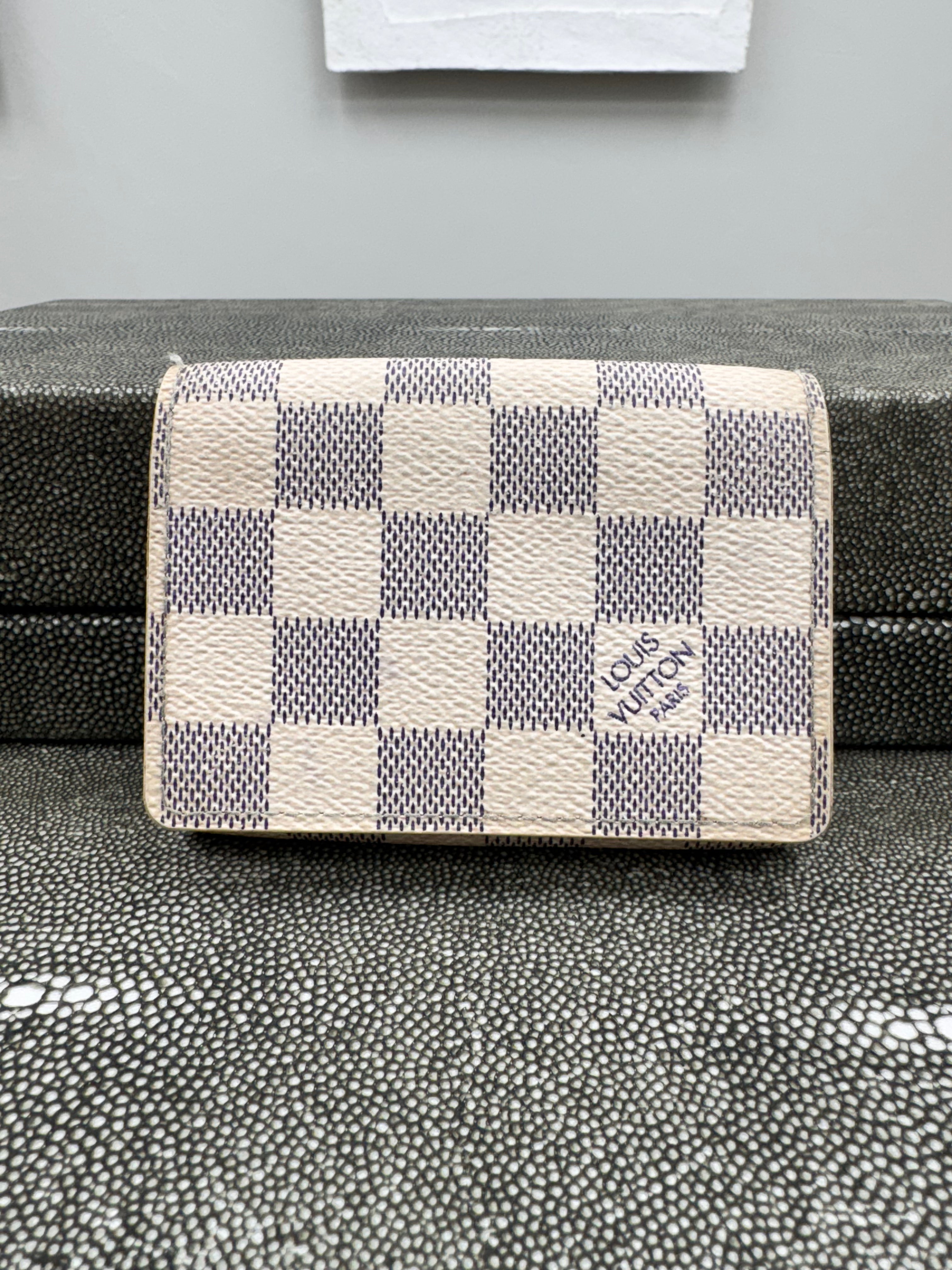 Louis Vuitton Damier Azur Envelope Card Case
