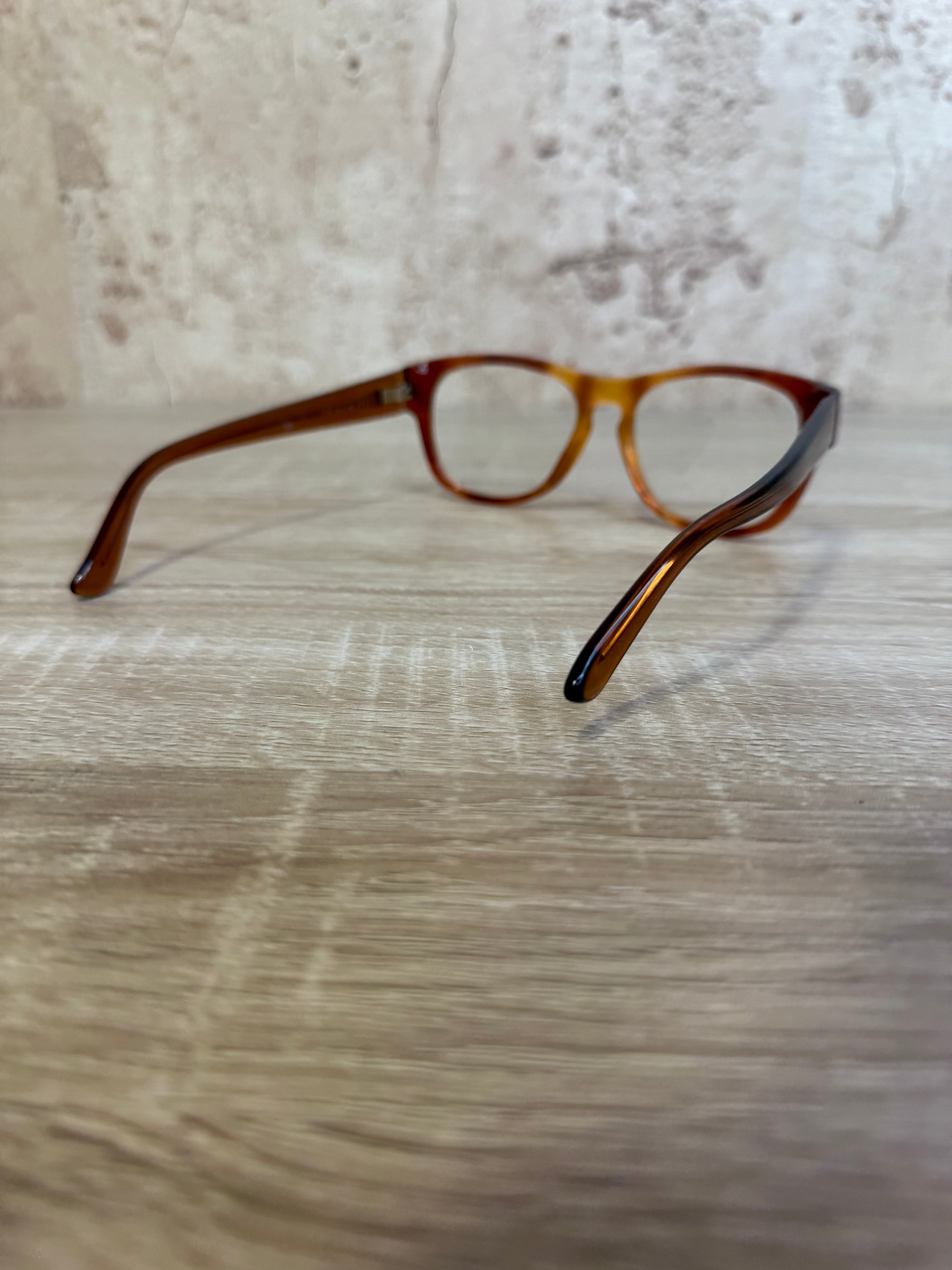 Gucci Dark Orange Blue Light Glasses