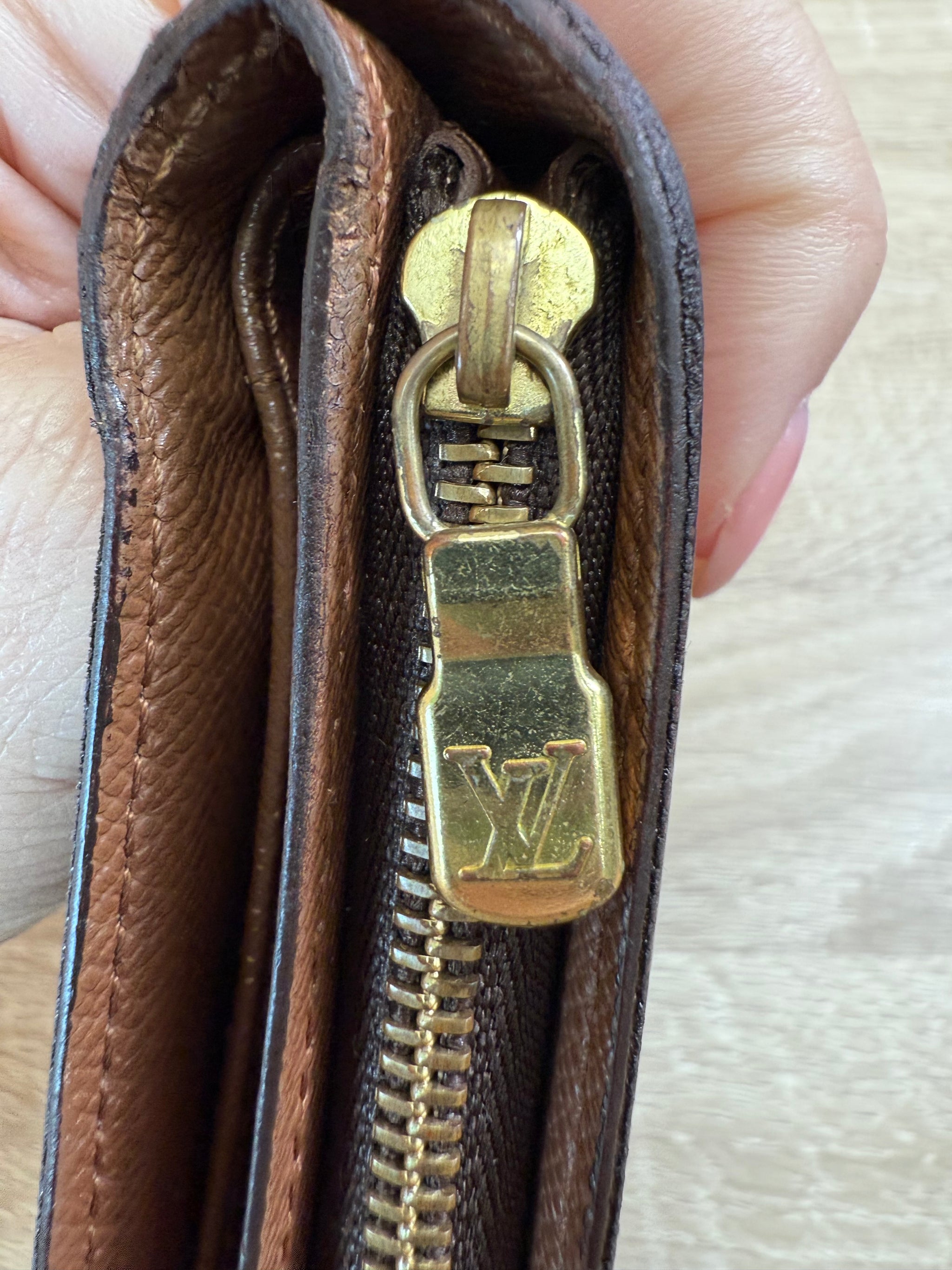 Louis Vuitton Monogram Zippy Compact Wallet