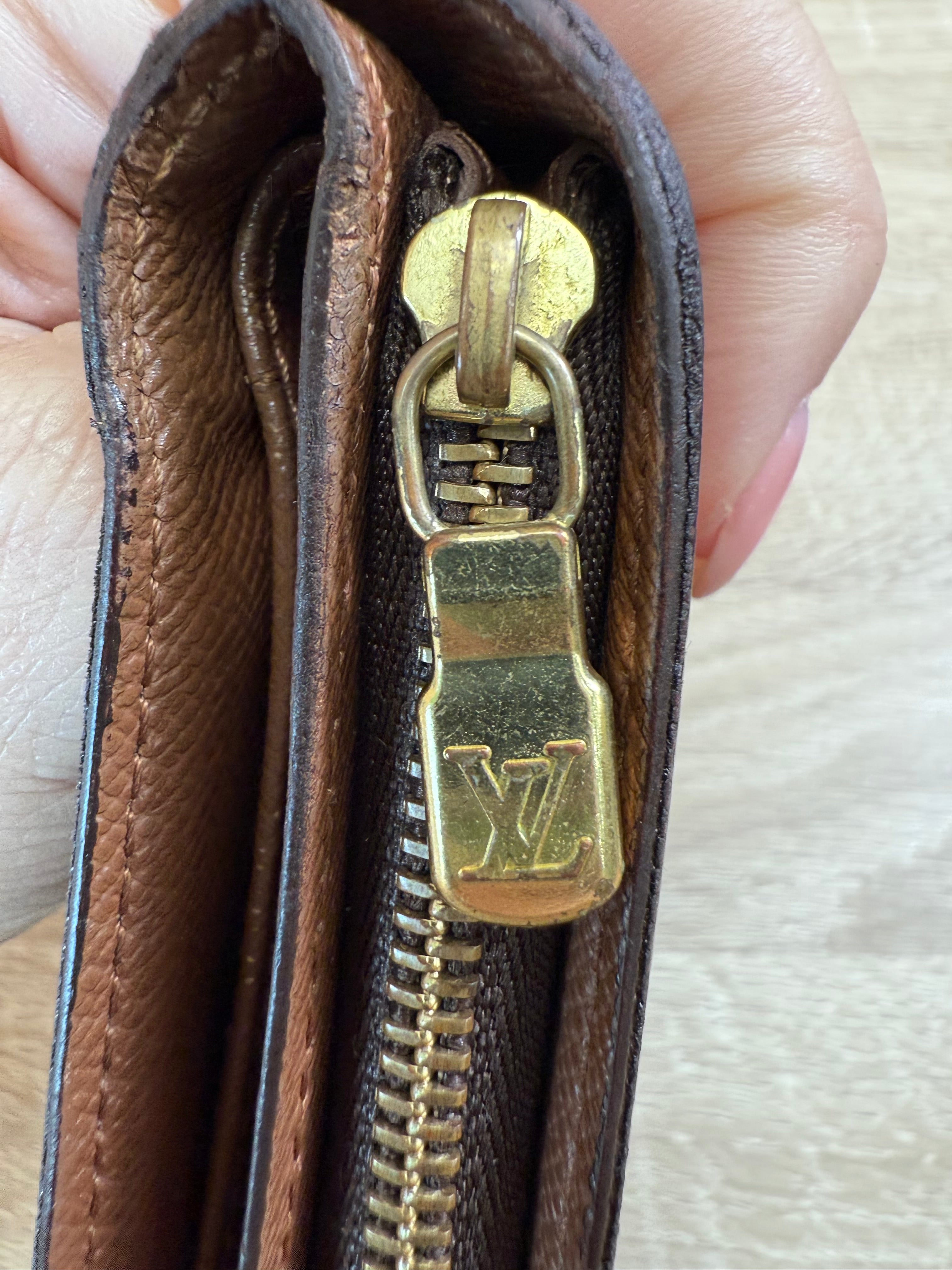 Louis Vuitton Monogram Zippy Compact Wallet