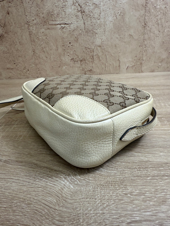Gucci Beige Canvas Bree Crossbody