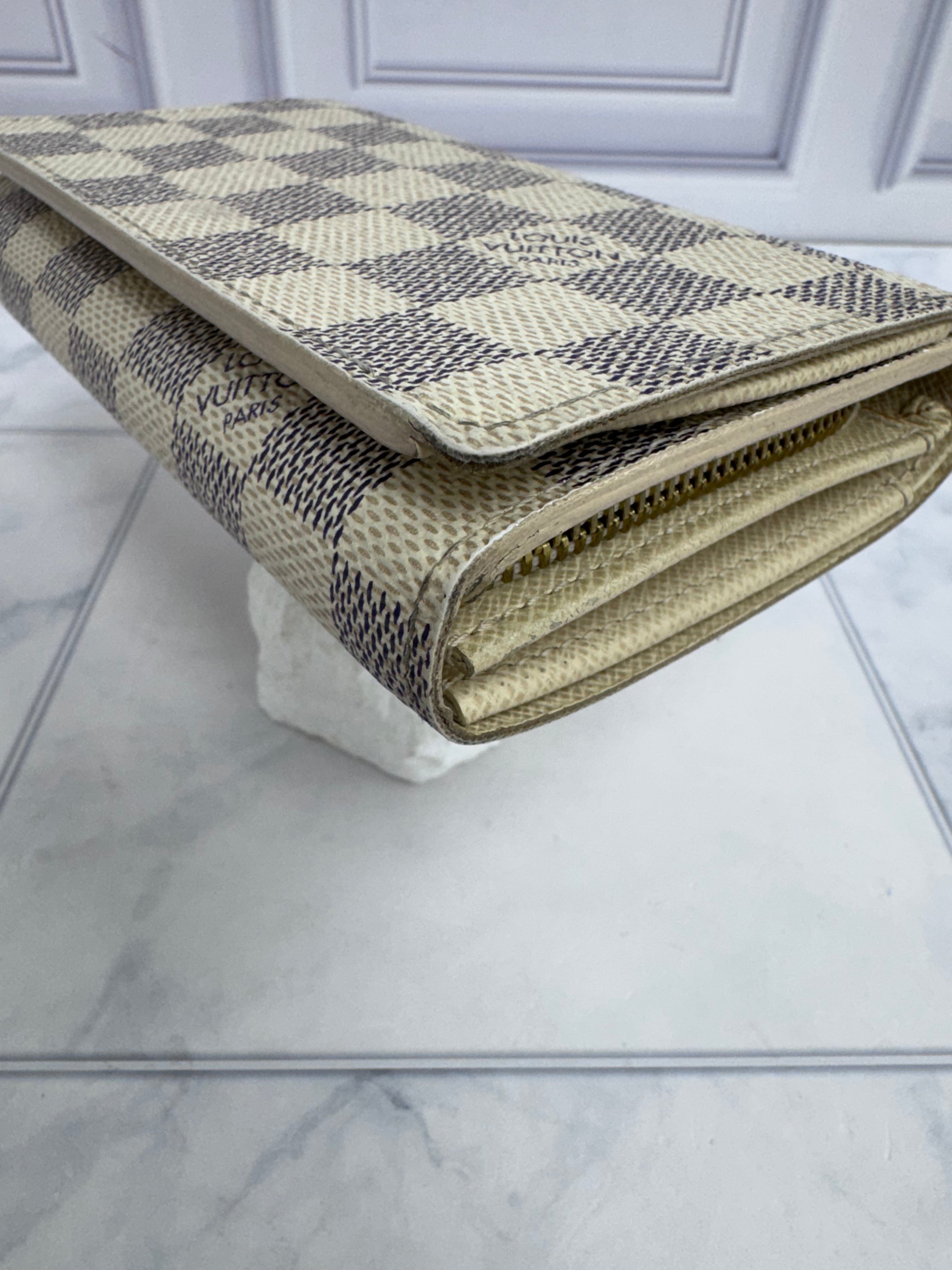 Louis Vuitton Damier Azur Porte Monnaie Tresor Wallet