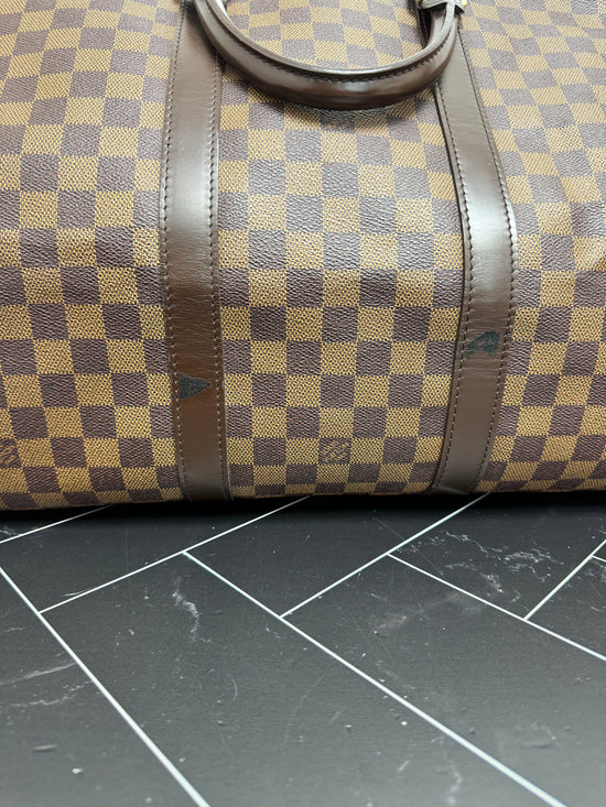 Louis Vuitton Damier Ebene Keepall 55 Bandouliere