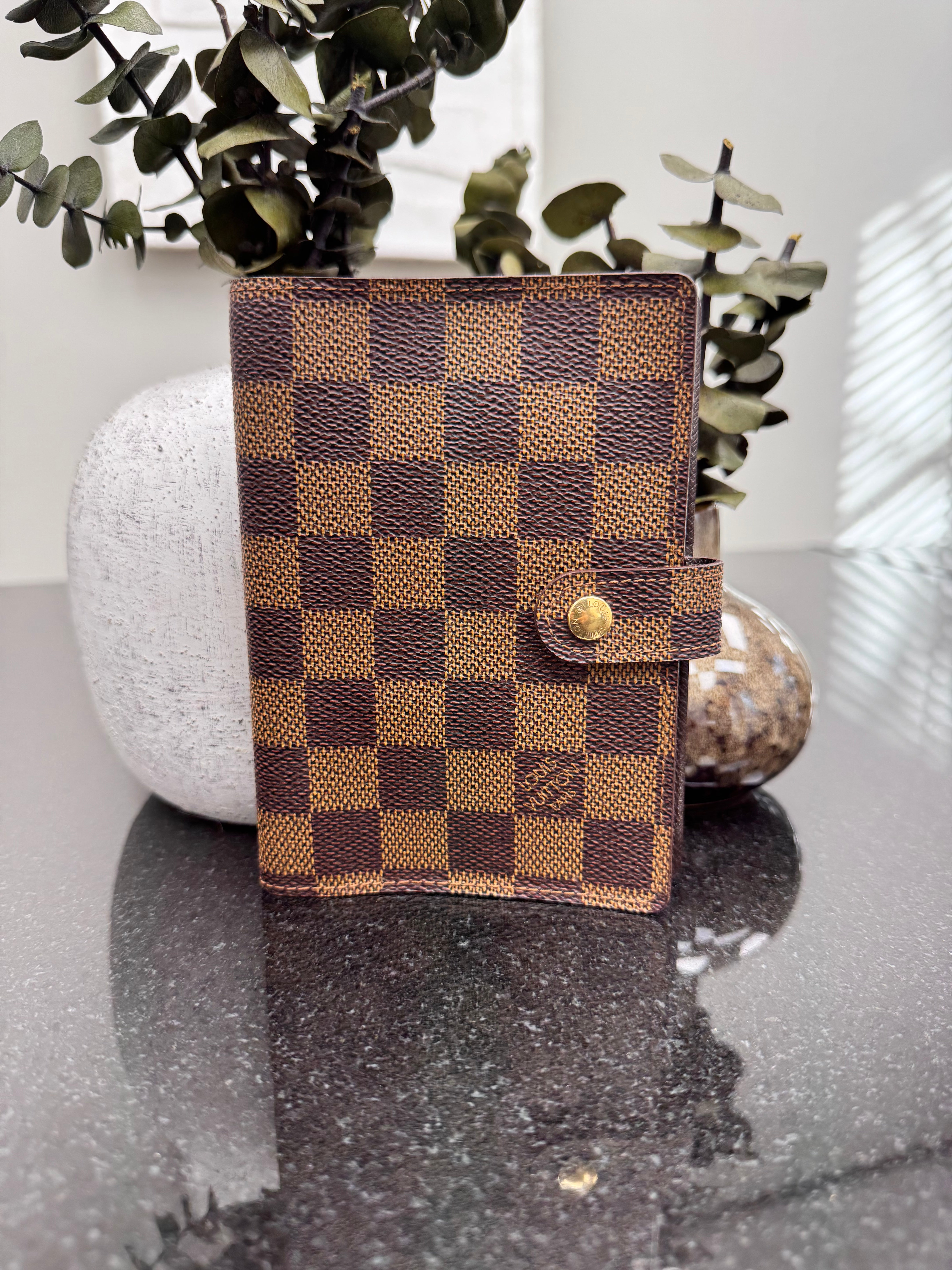 Louis Vuitton Damier Ebene Agenda PM
