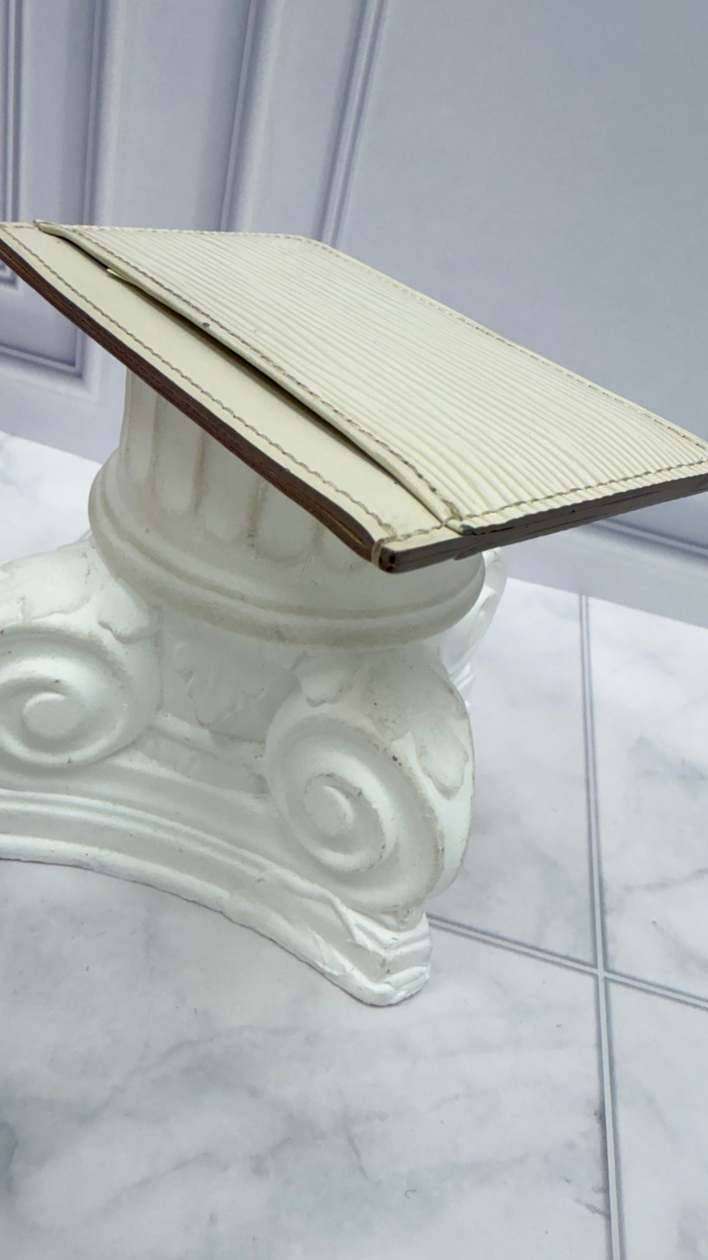 Louis Vuitton Ivory Epi Card Holder