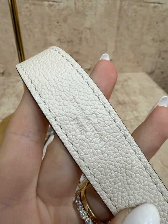 BRAND NEW Louis Vuitton Ivory Epi Marellini Crossbody Bag