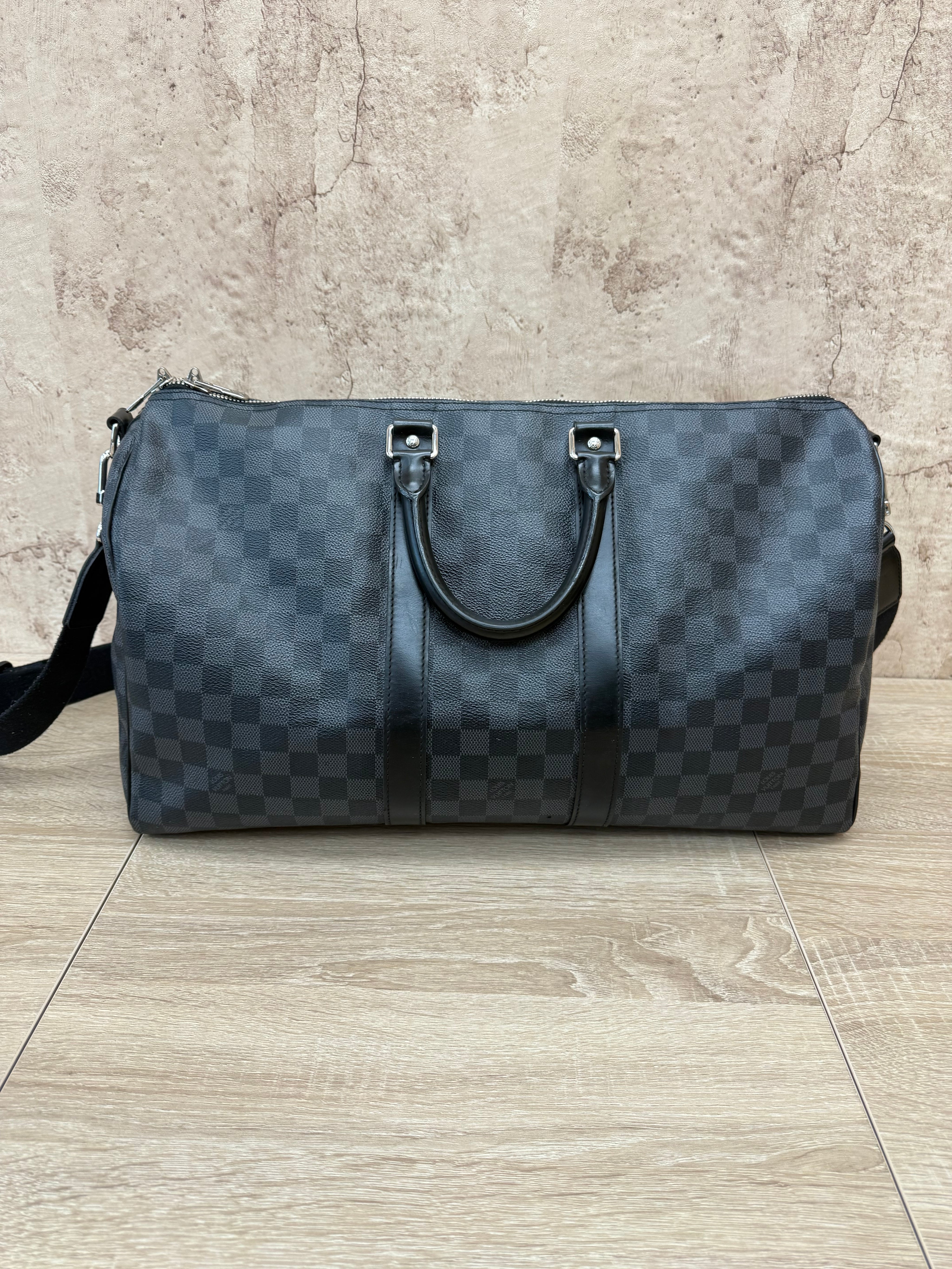 Louis Vuitton Damier Graphite Keepall  45 Bandouliere