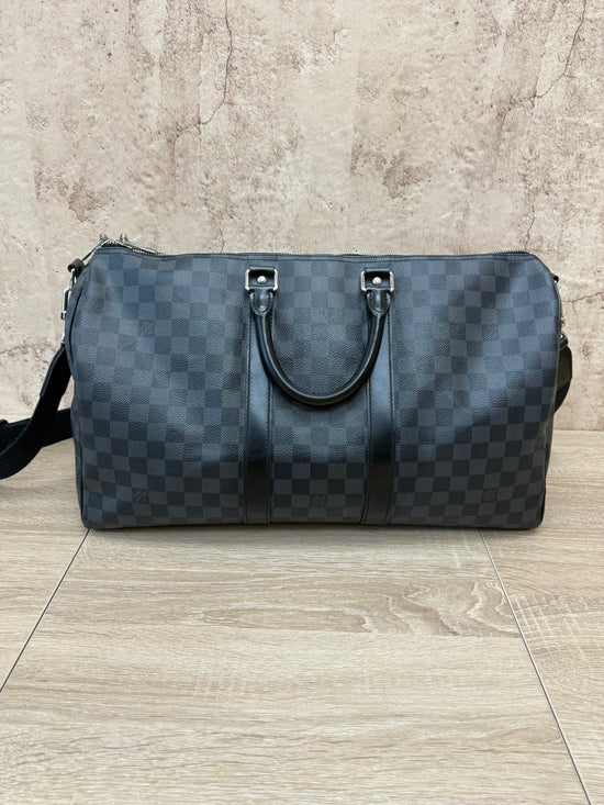 Louis Vuitton Damier Graphite Keepall  45 Bandouliere