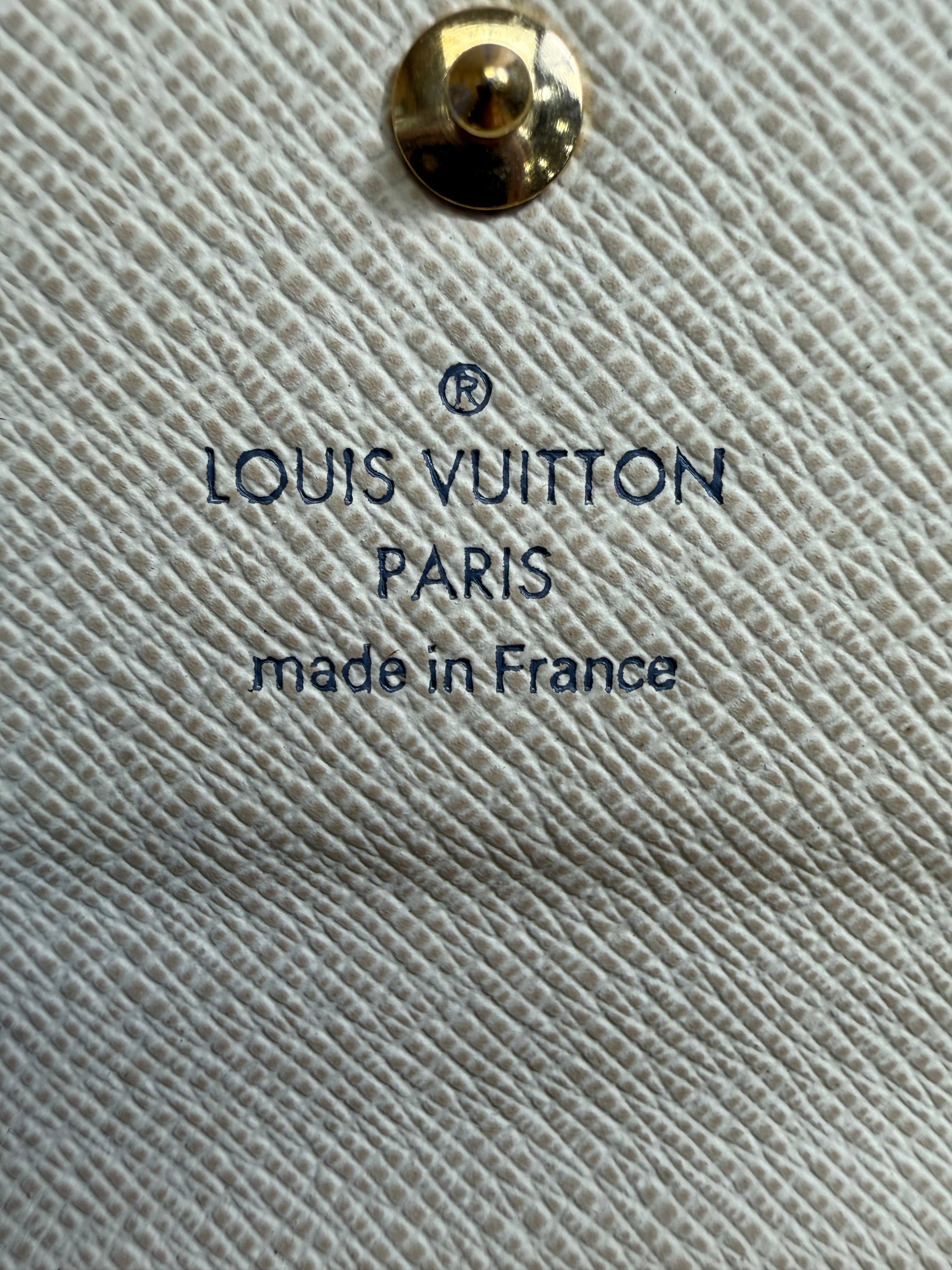Louis Vuitton Damier Azur 6 Key Ring Case
