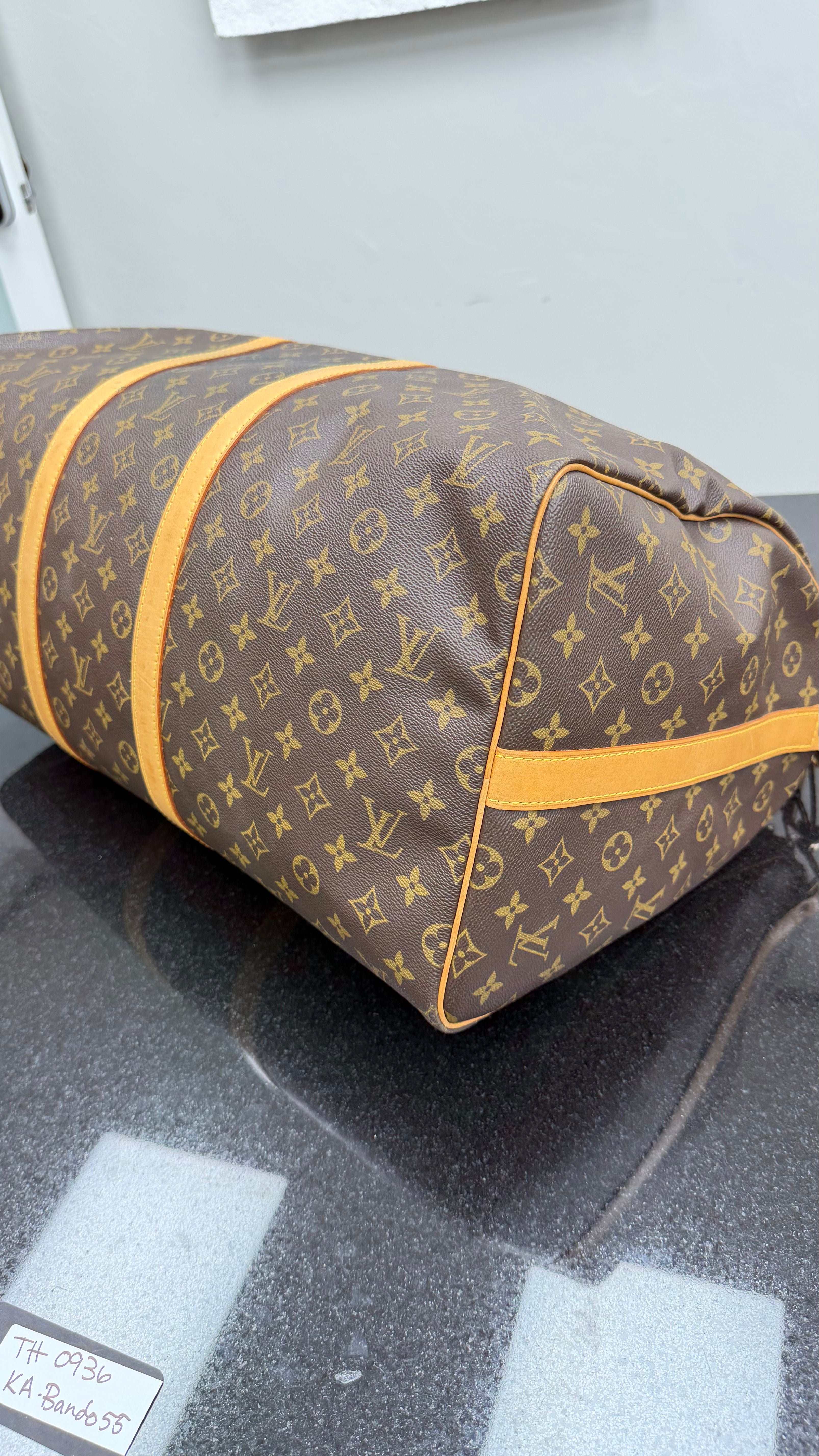 Louis Vuitton Monogram Keepall Bandouliere 55
