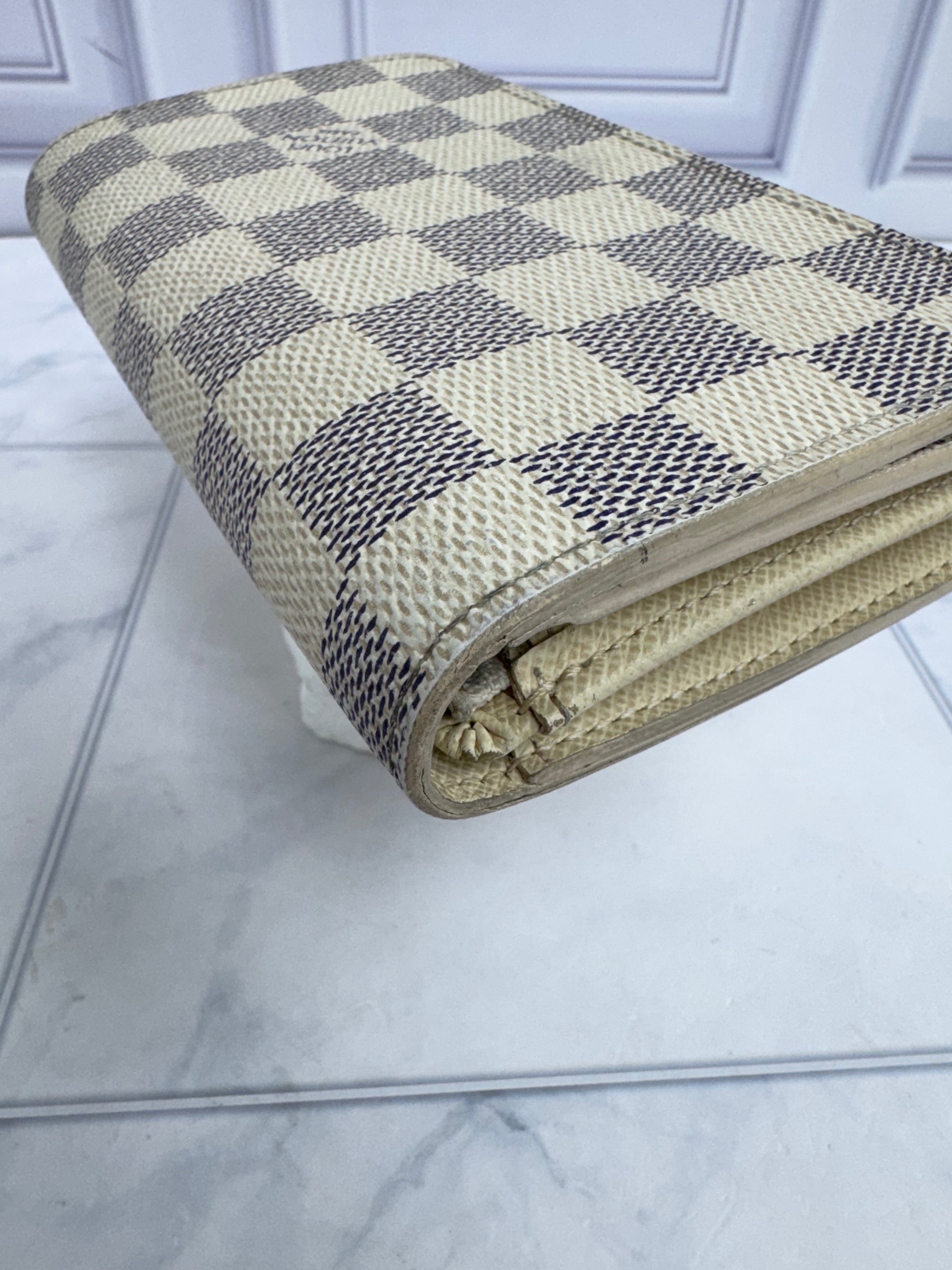 Louis Vuitton Damier Azur Porte Monnaie Tresor Wallet