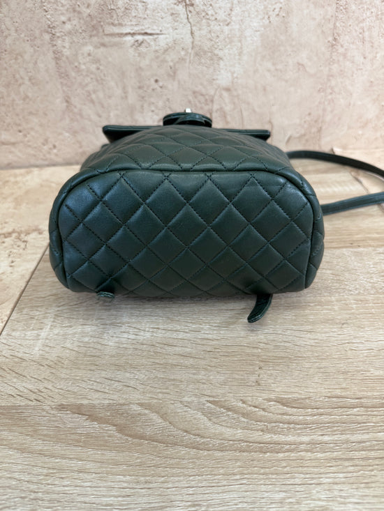 Chanel Green Lambskin Large Urban Spirit Backpack