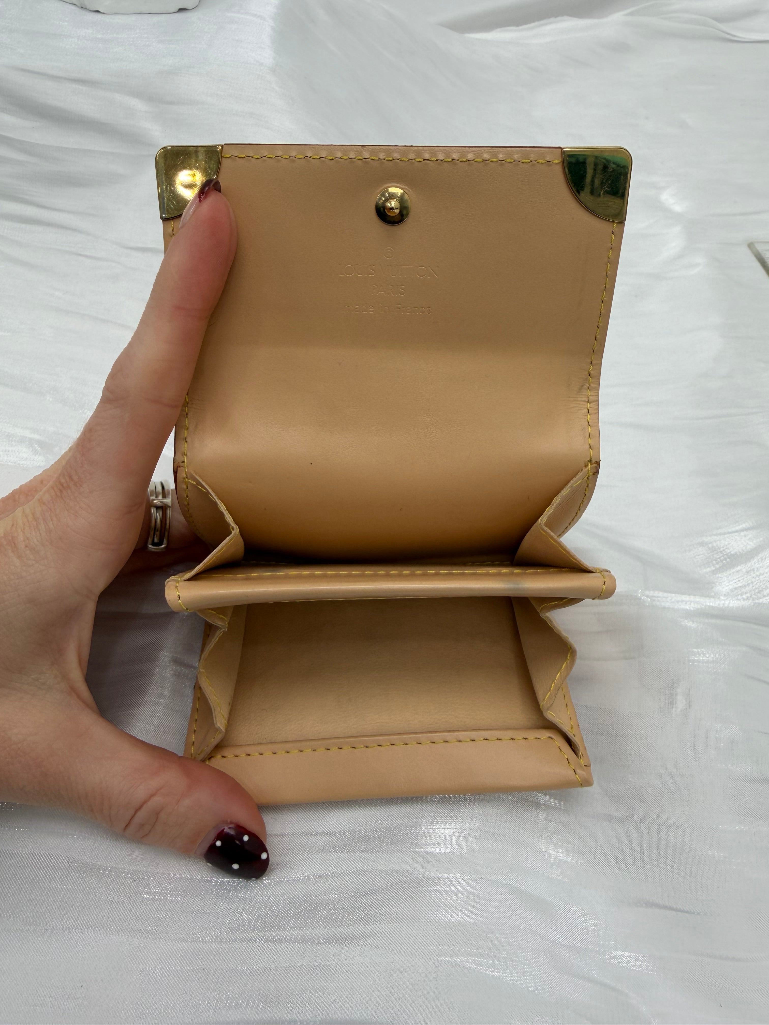 Louis Vuitton White Multicolore Monogram Card Case