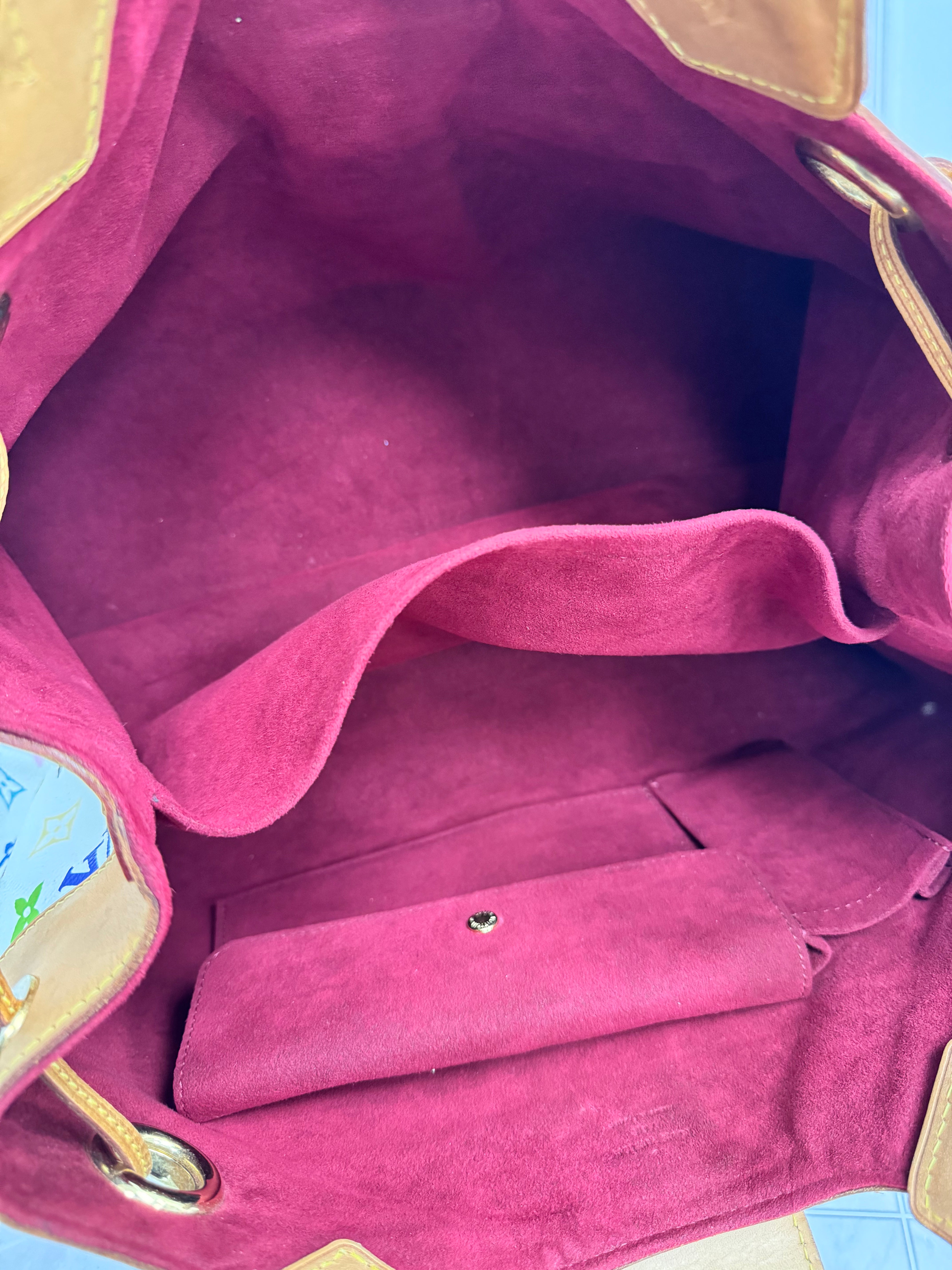 Louis Vuitton White Multicolor Monogram Ursula Bag