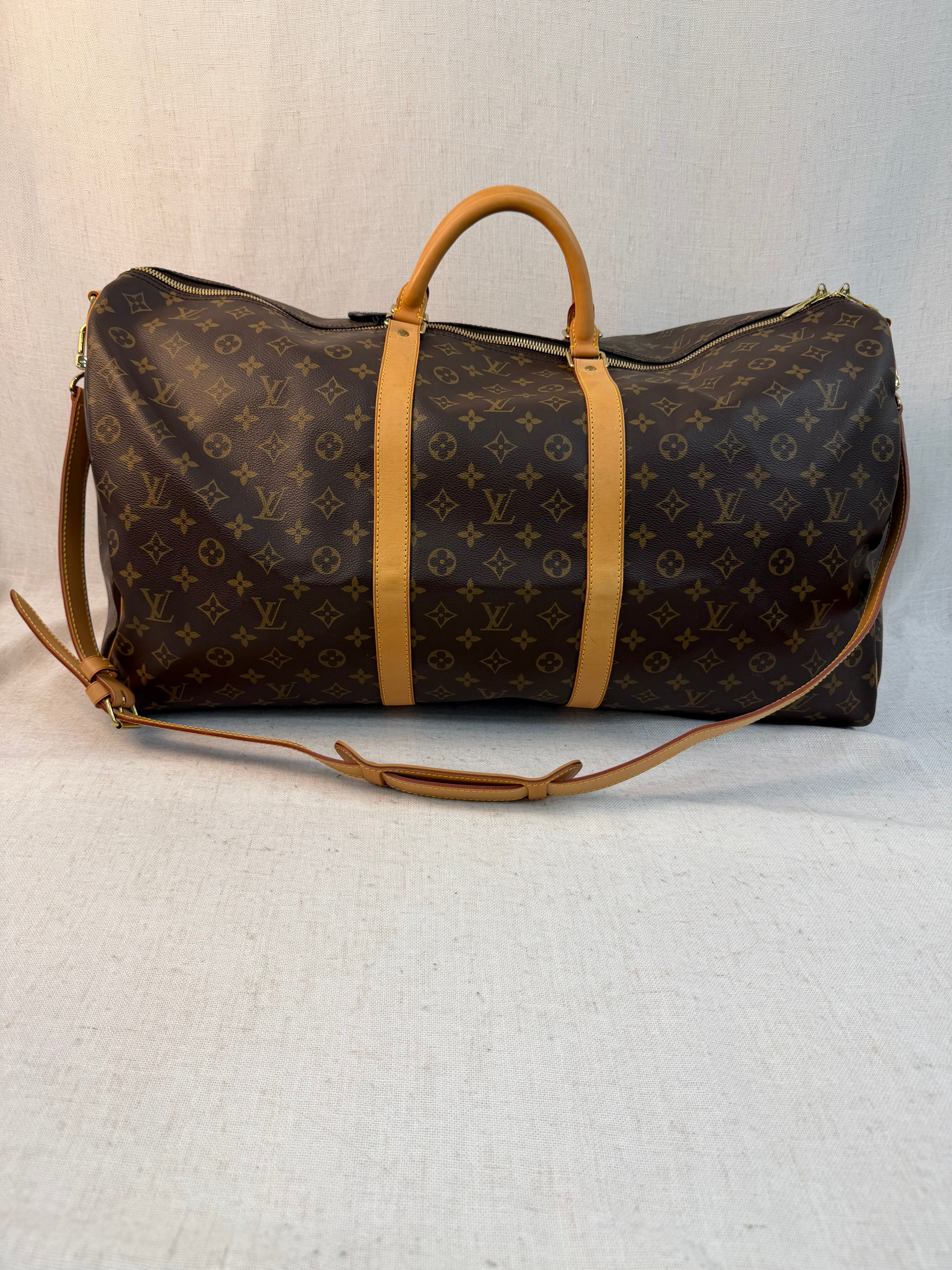 Louis Vuitton Monogram Keepall Bandouliere 60