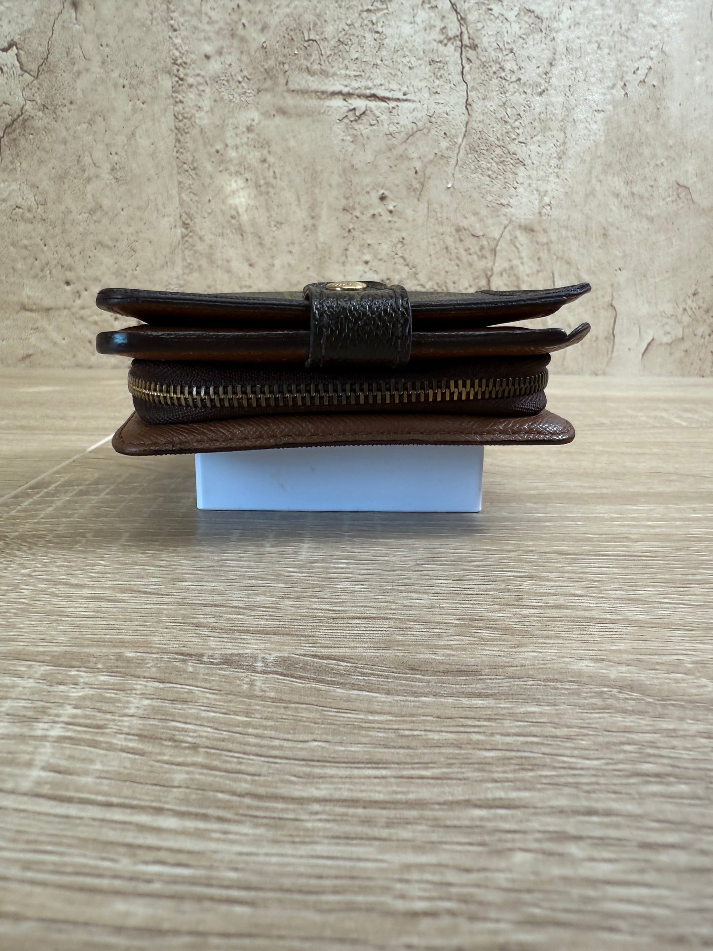 Louis Vuitton Monogram Zippy Compact Wallet