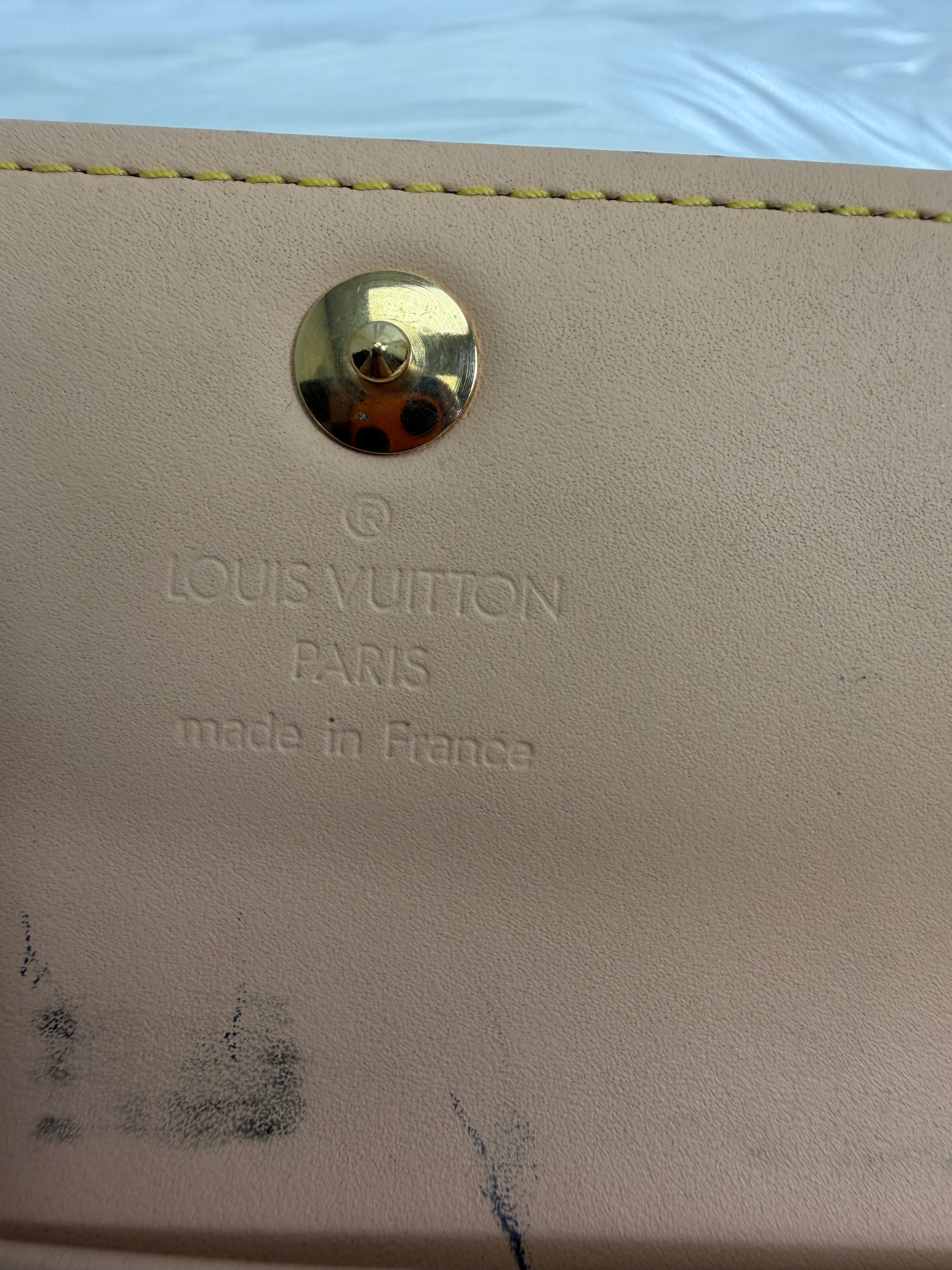 Louis Vuitton White Multicolore 4 Key Ring Holder