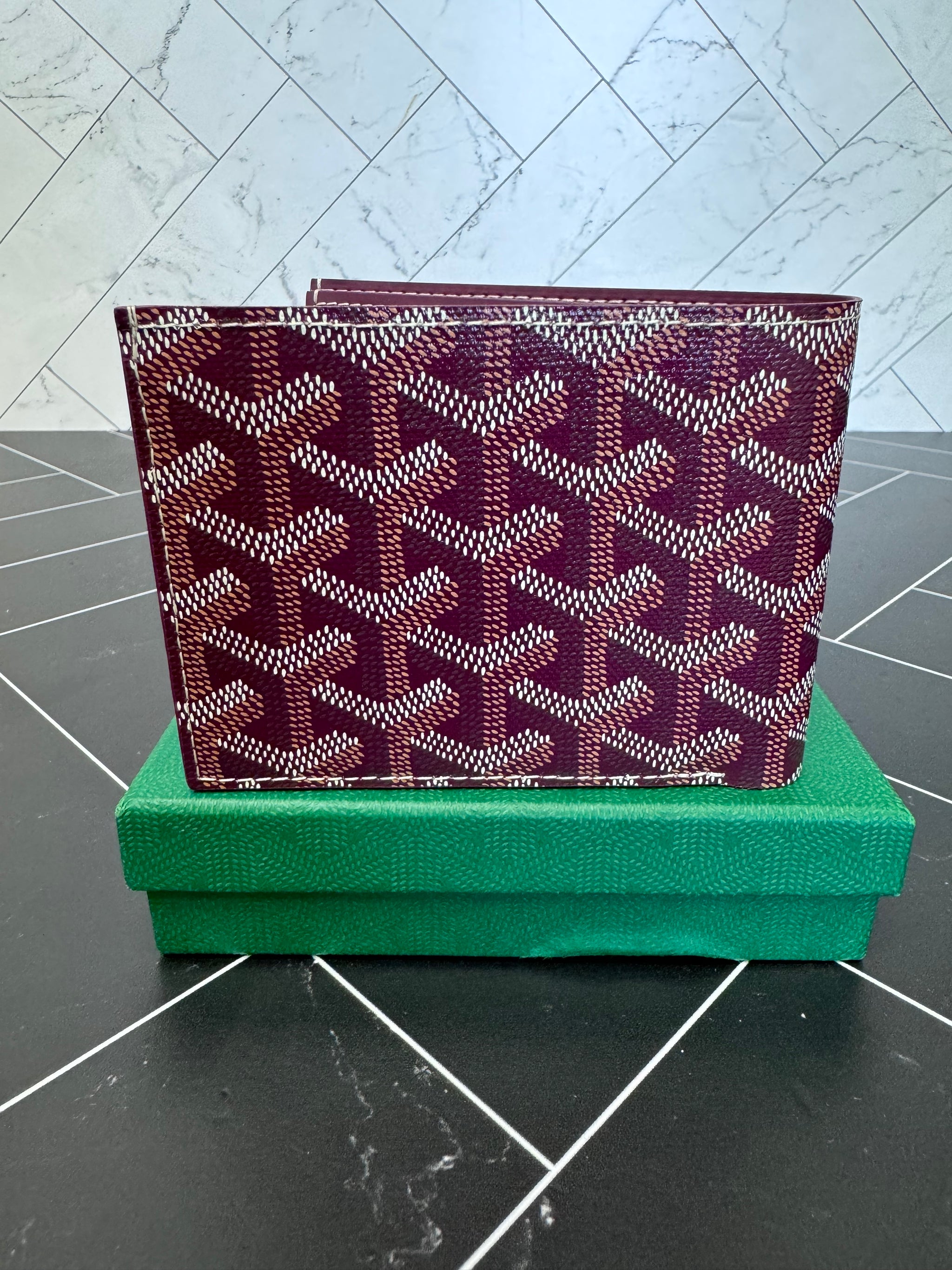 BRAND NEW- Goyard Bordeaux Victoire Bifold Wallet