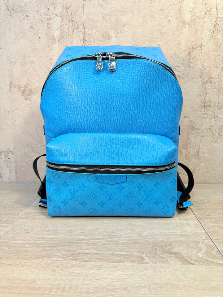 Louis Vuitton Miami Blue Taiga Discovery Backpack