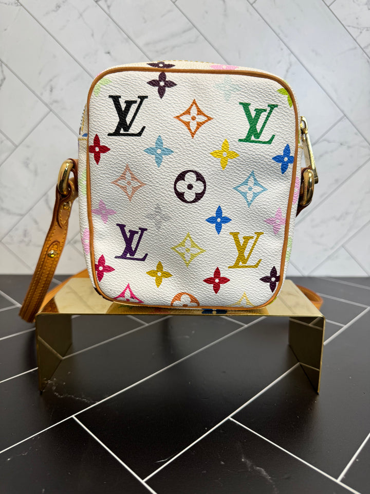 Louis Vuitton White Multicolore Rift Crossbody