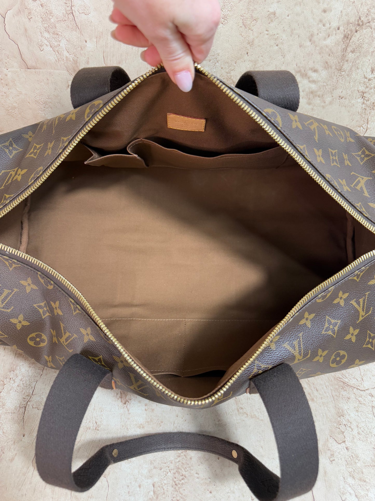 Louis Vuitton Beaubourg Monogram Duffle Bag