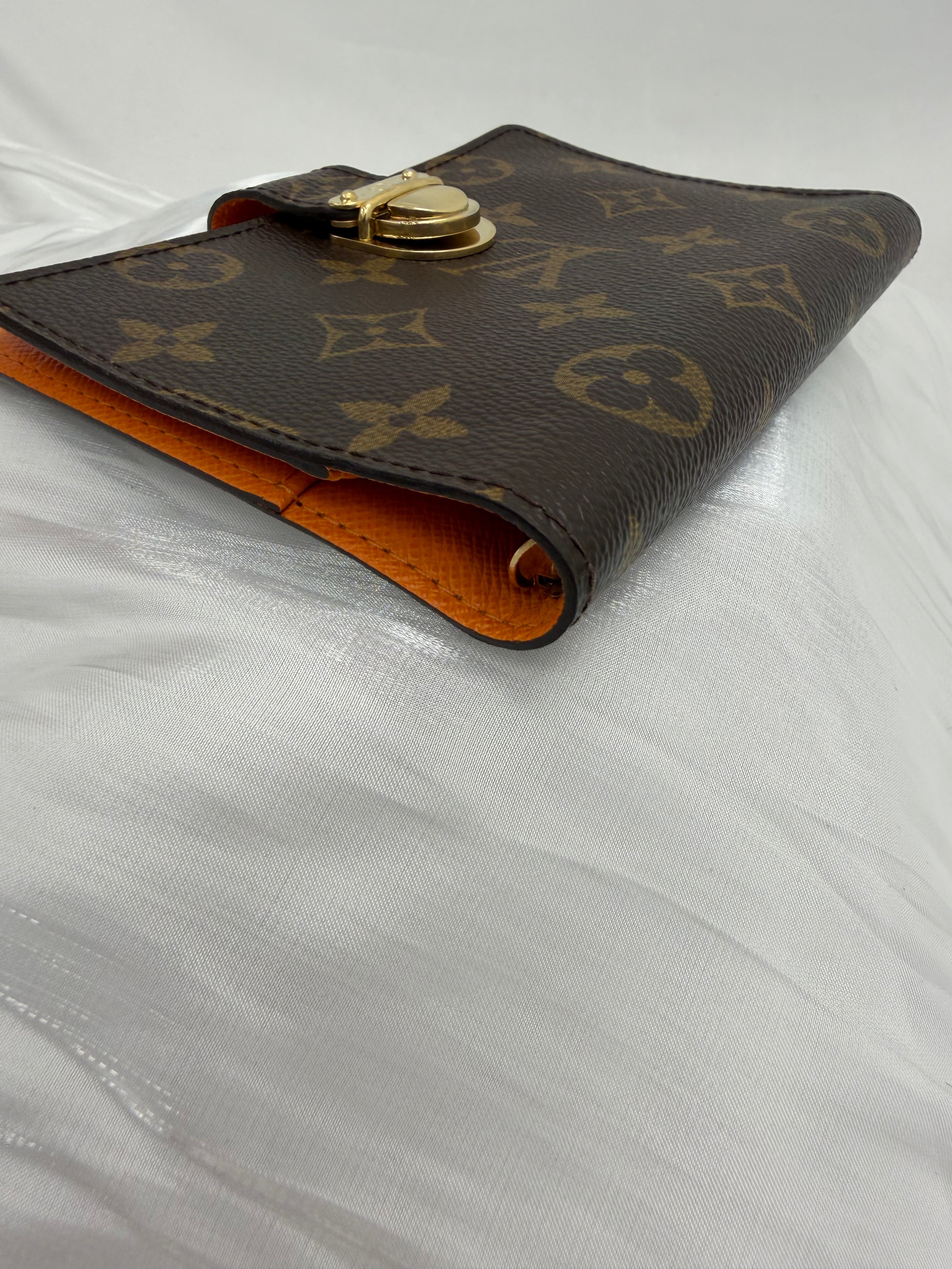 Louis Vuitton Monogram & Orange Koala Passport Agenda PM
