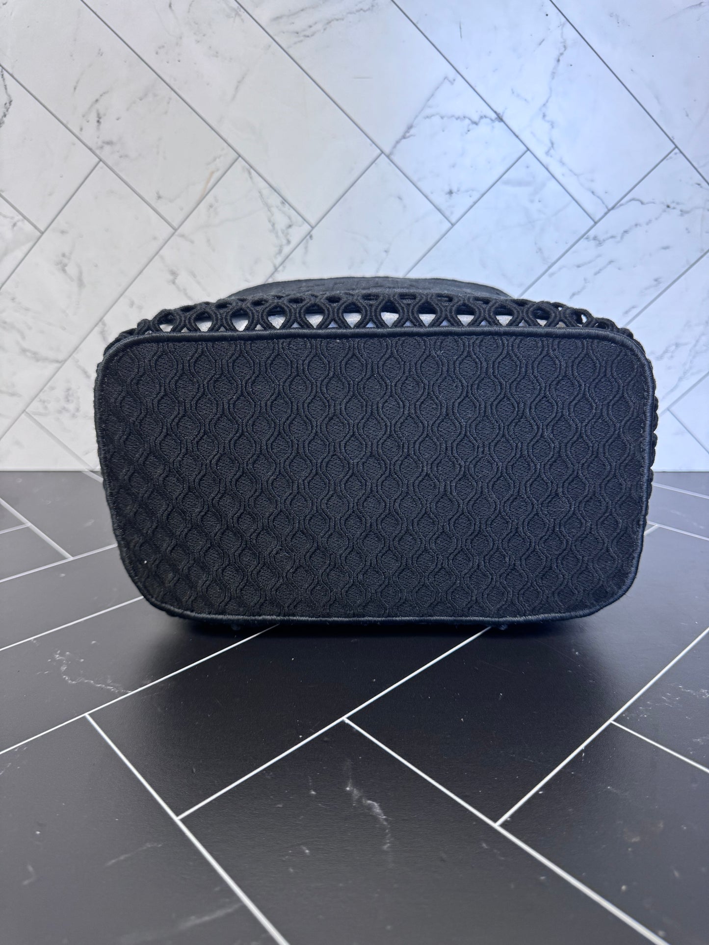 BRAND NEW- Christian Dior Black Canvas Vanity Case