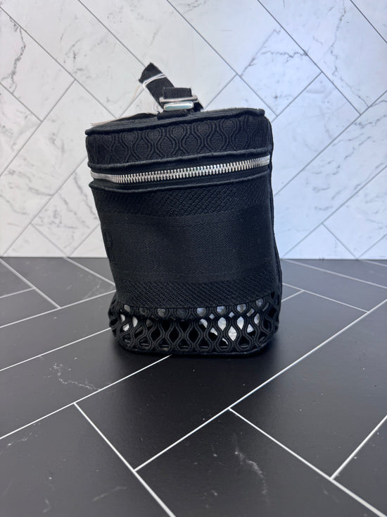 BRAND NEW- Christian Dior Black Canvas Vanity Case