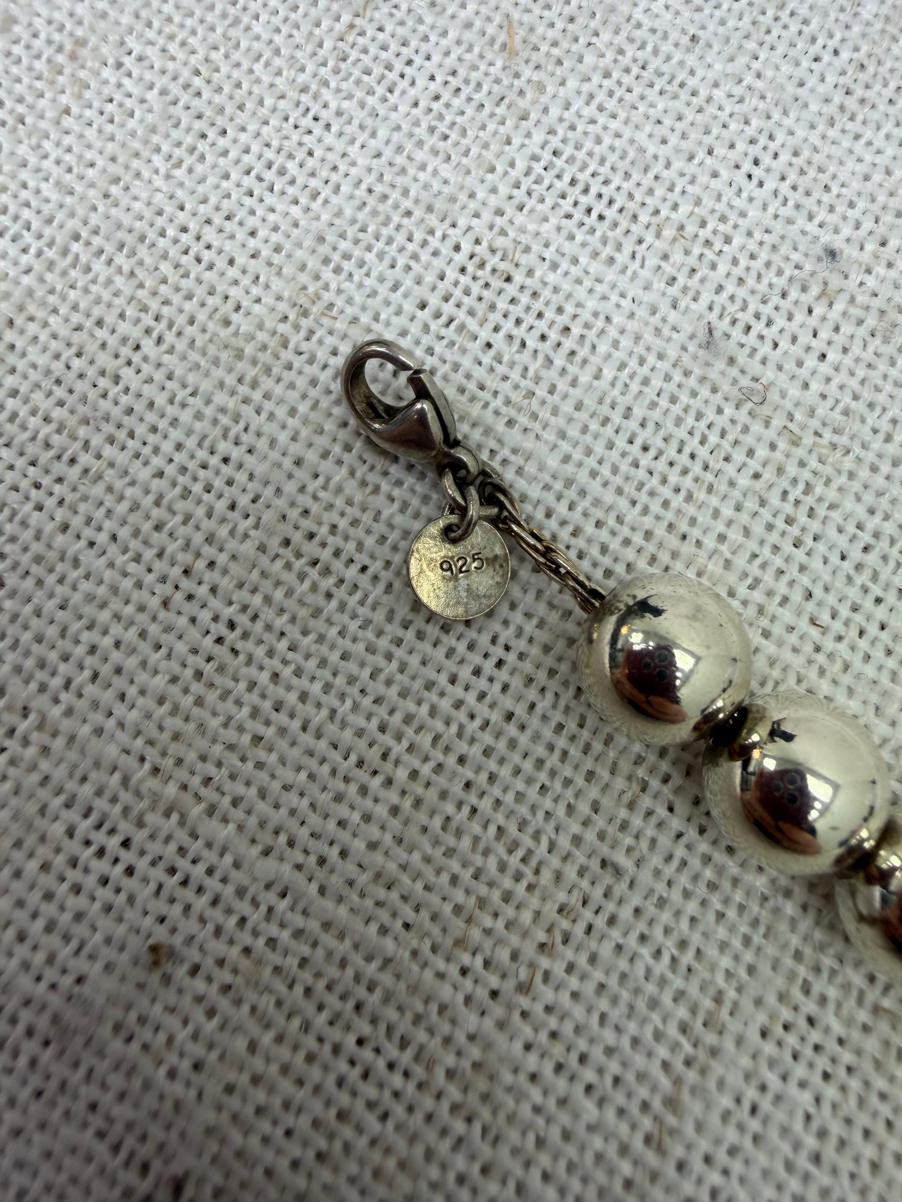 Tiffany & Co. Sterling Silver Hardwear Ball Bracelet