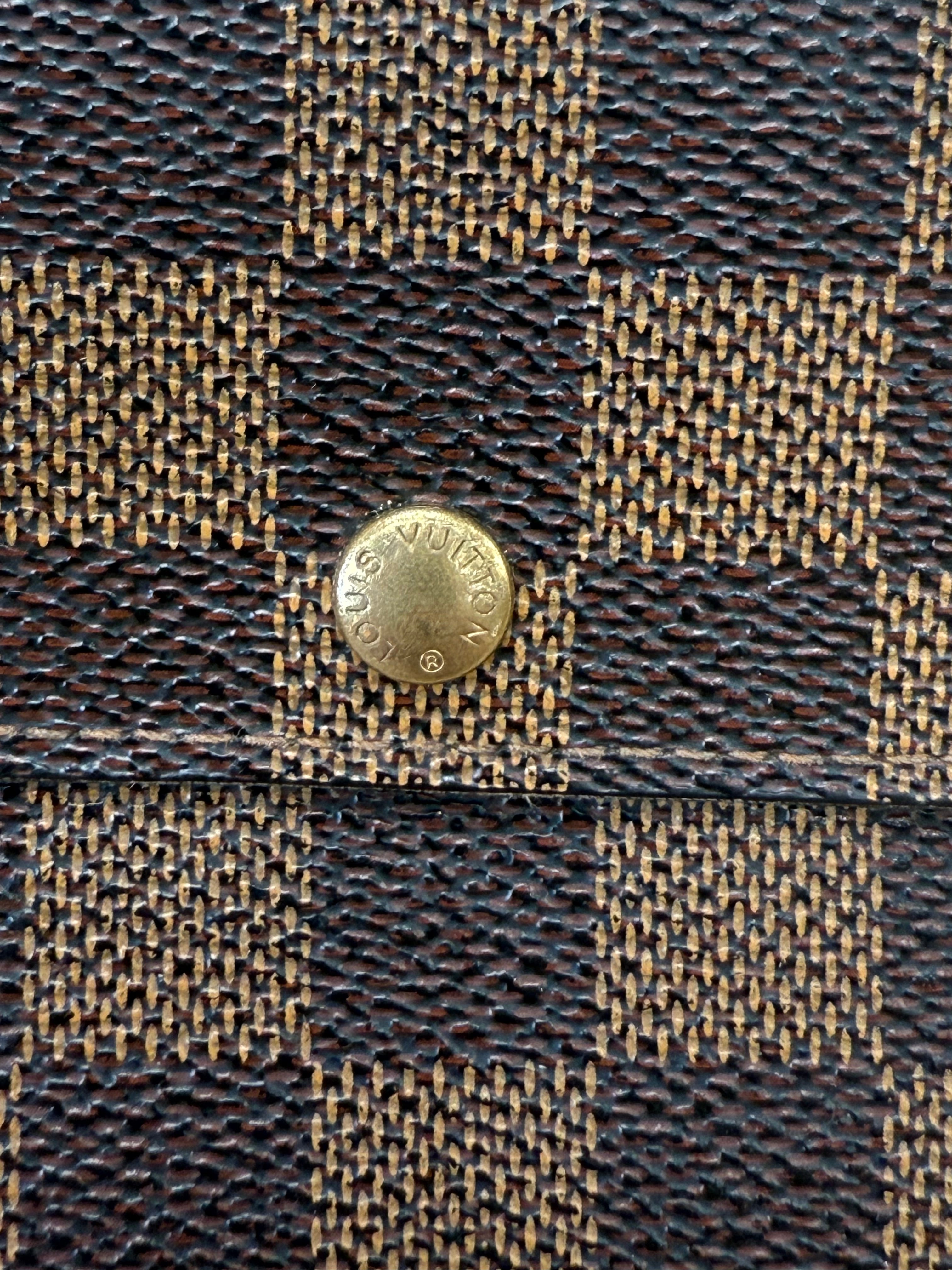 Louis Vuitton Damier Ebene Sarah Wallet