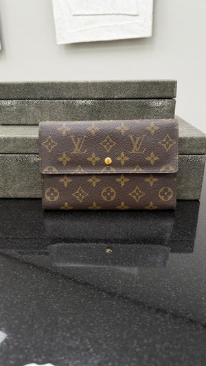 Louis Vuitton Monogram Passport Trifold Wallet