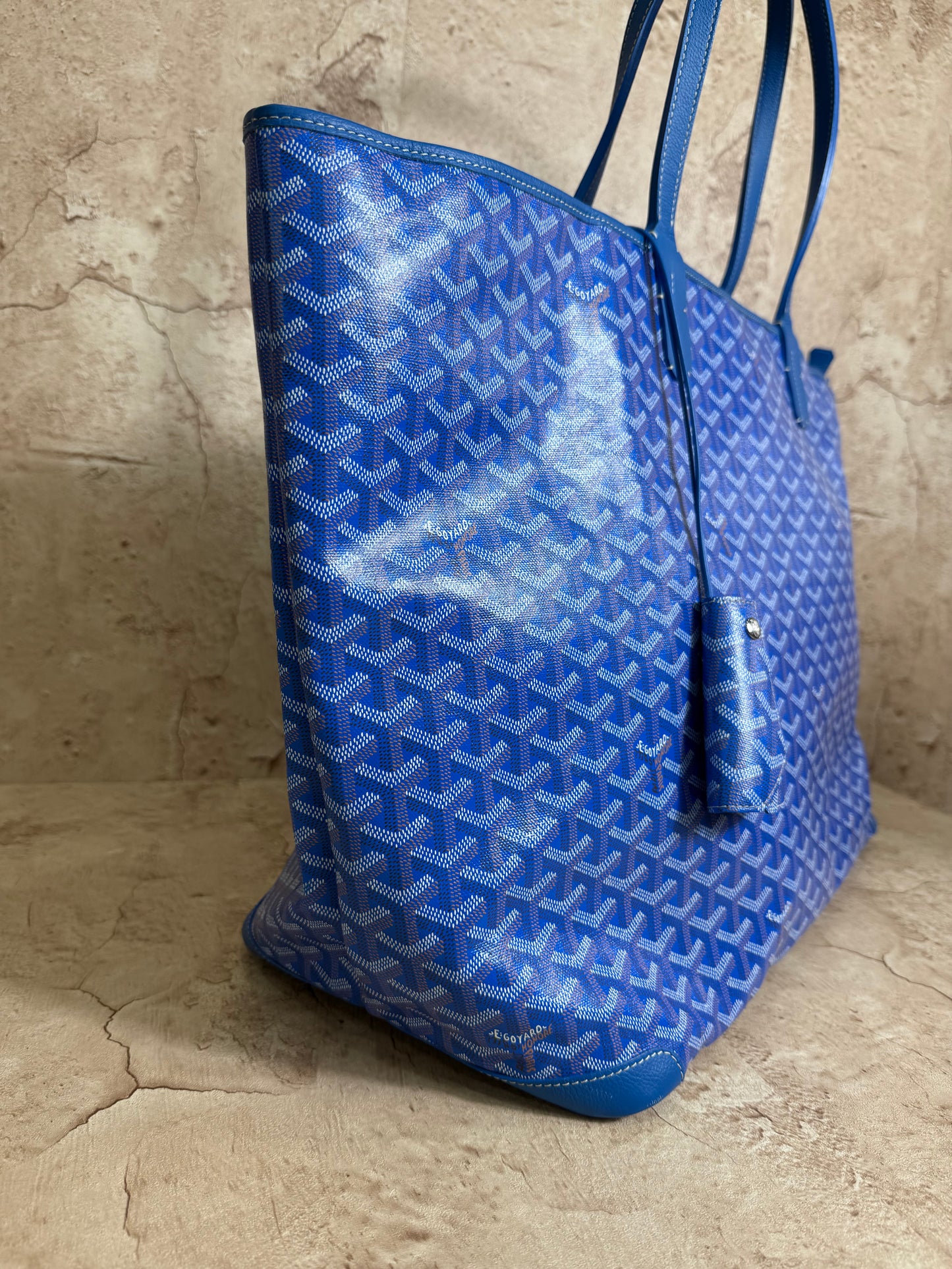 Goyard Blue Artois GM Tote Bag