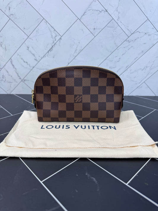 BRAND NEW Louis Vuitton Damier Ebene Cosmetics Pouch