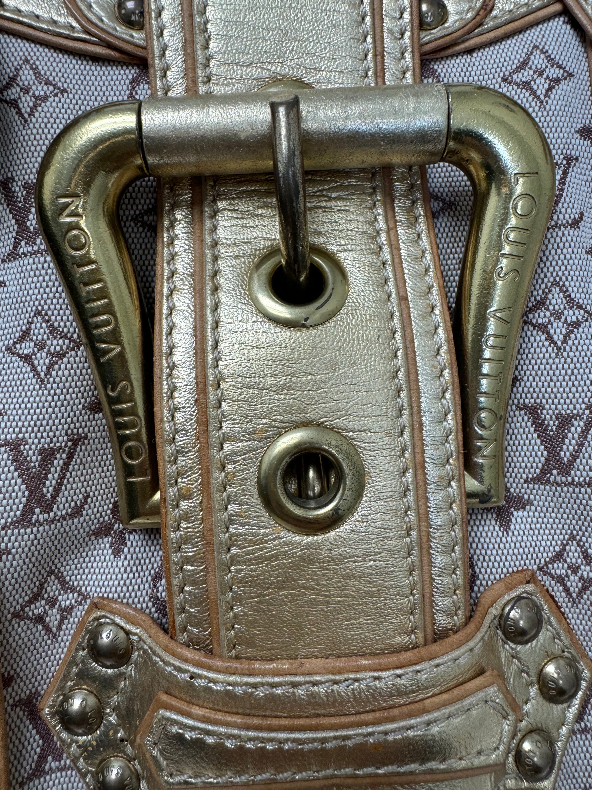 Louis Vuitton Theda Mini Lin GM Handbag