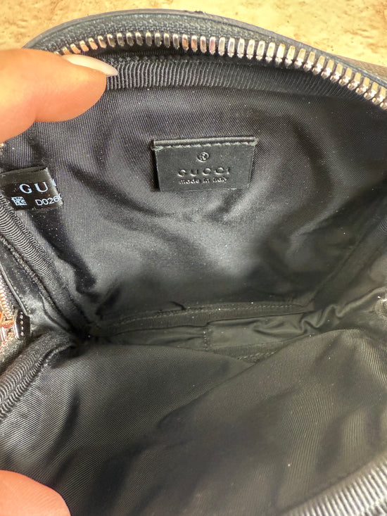 Gucci GG Canvas Supreme Web Double Belt Bag