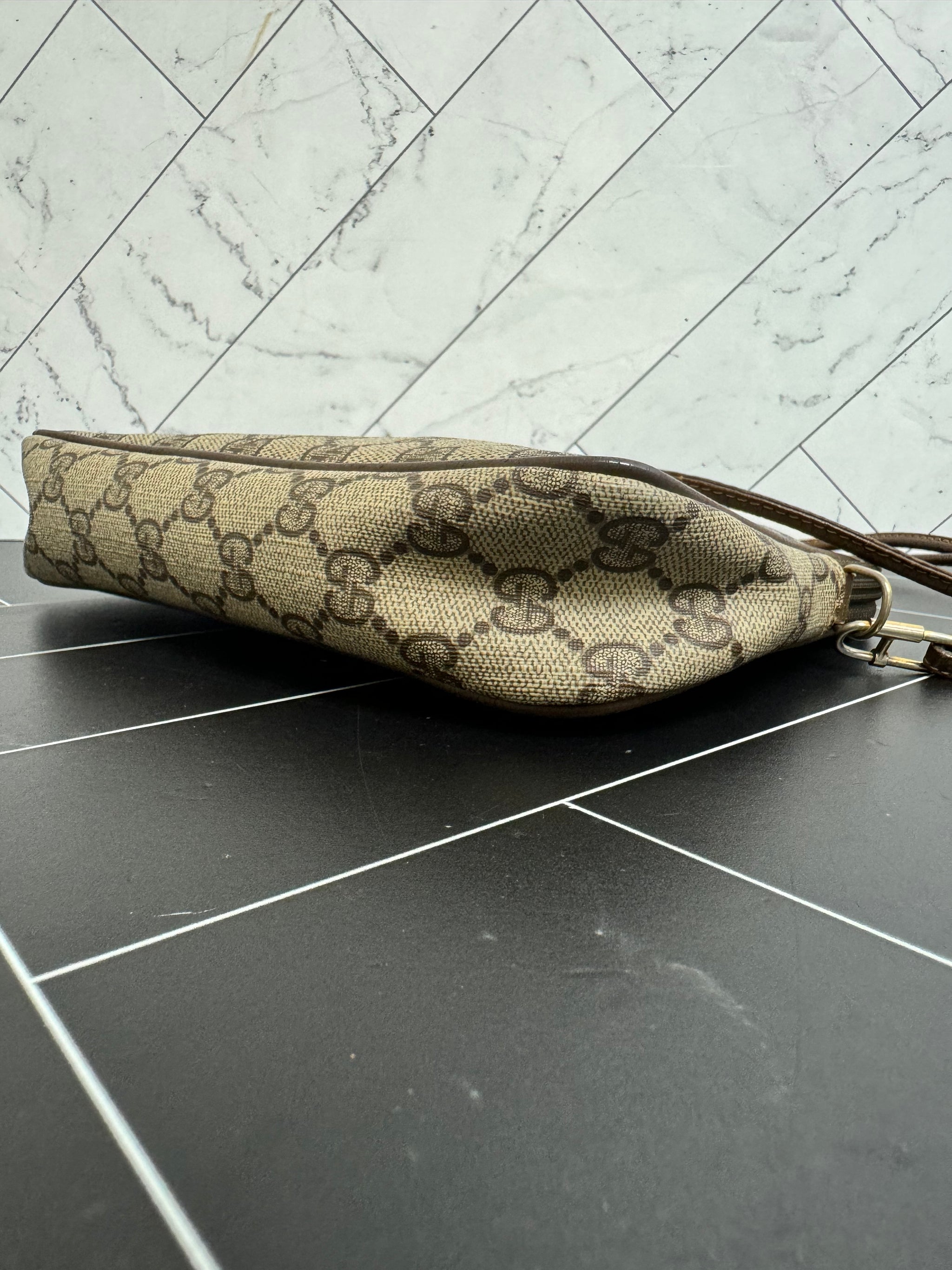 Gucci GG Coated Canvas Crossbody Bag