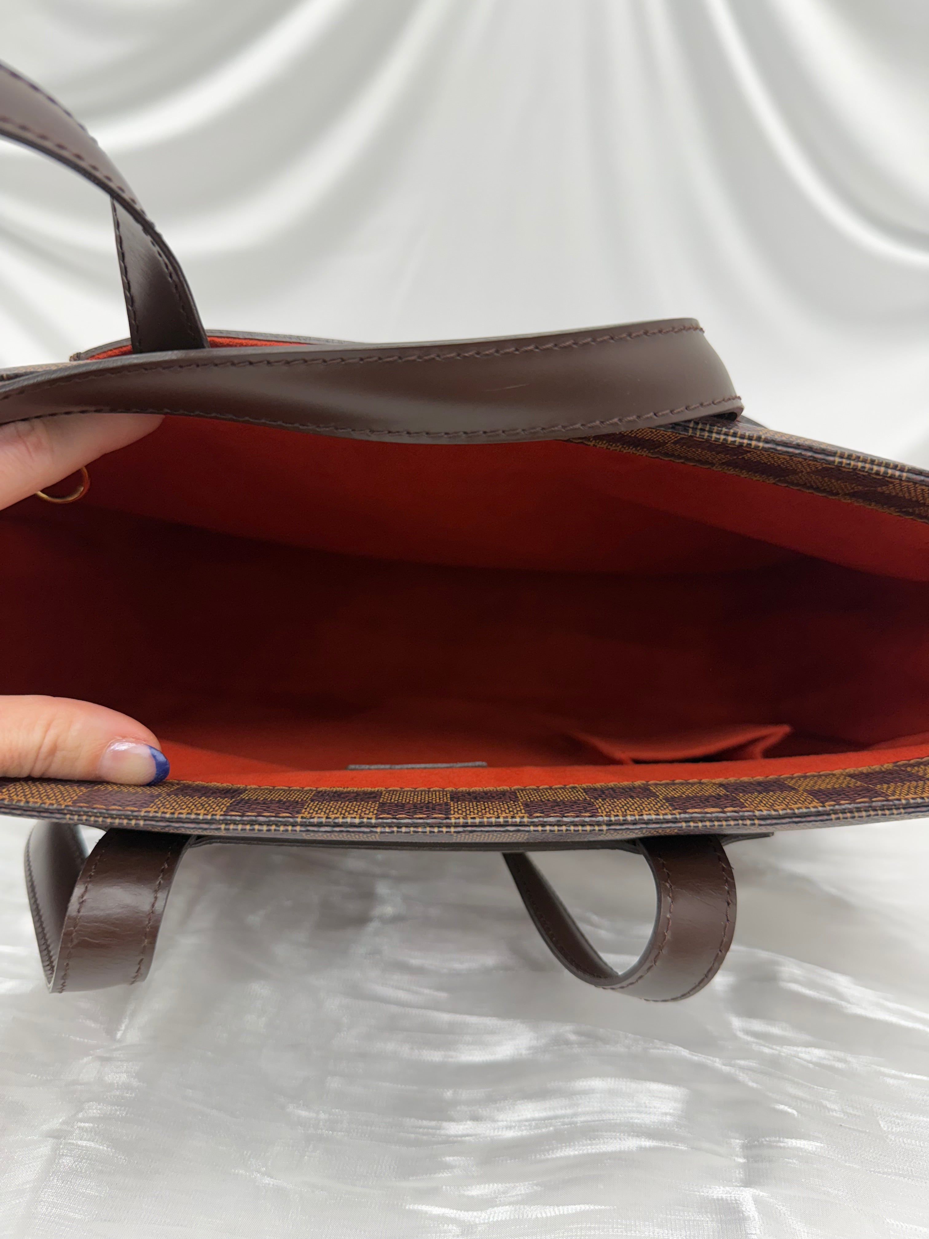 Louis Vuitton Damier Ebene Parioli PM Tote Bag