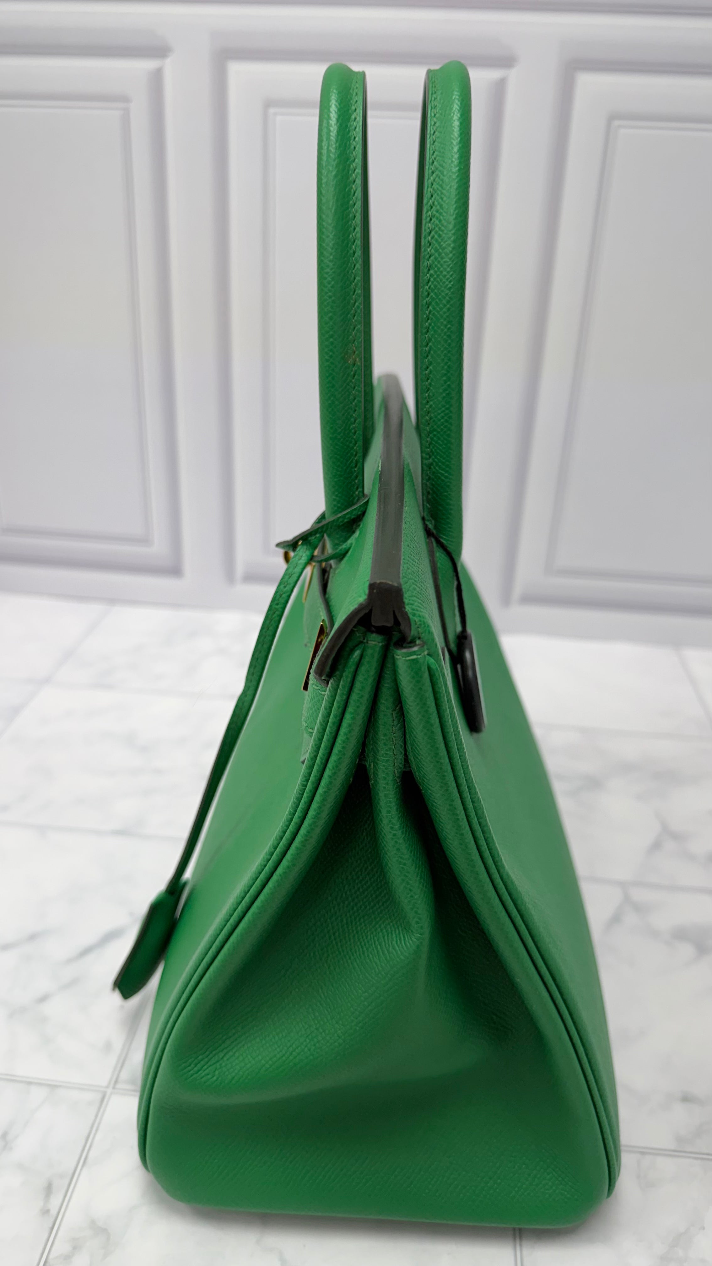 *DONS DROP* Hermes Vert Vertigo Epsom Leather Birkin 30