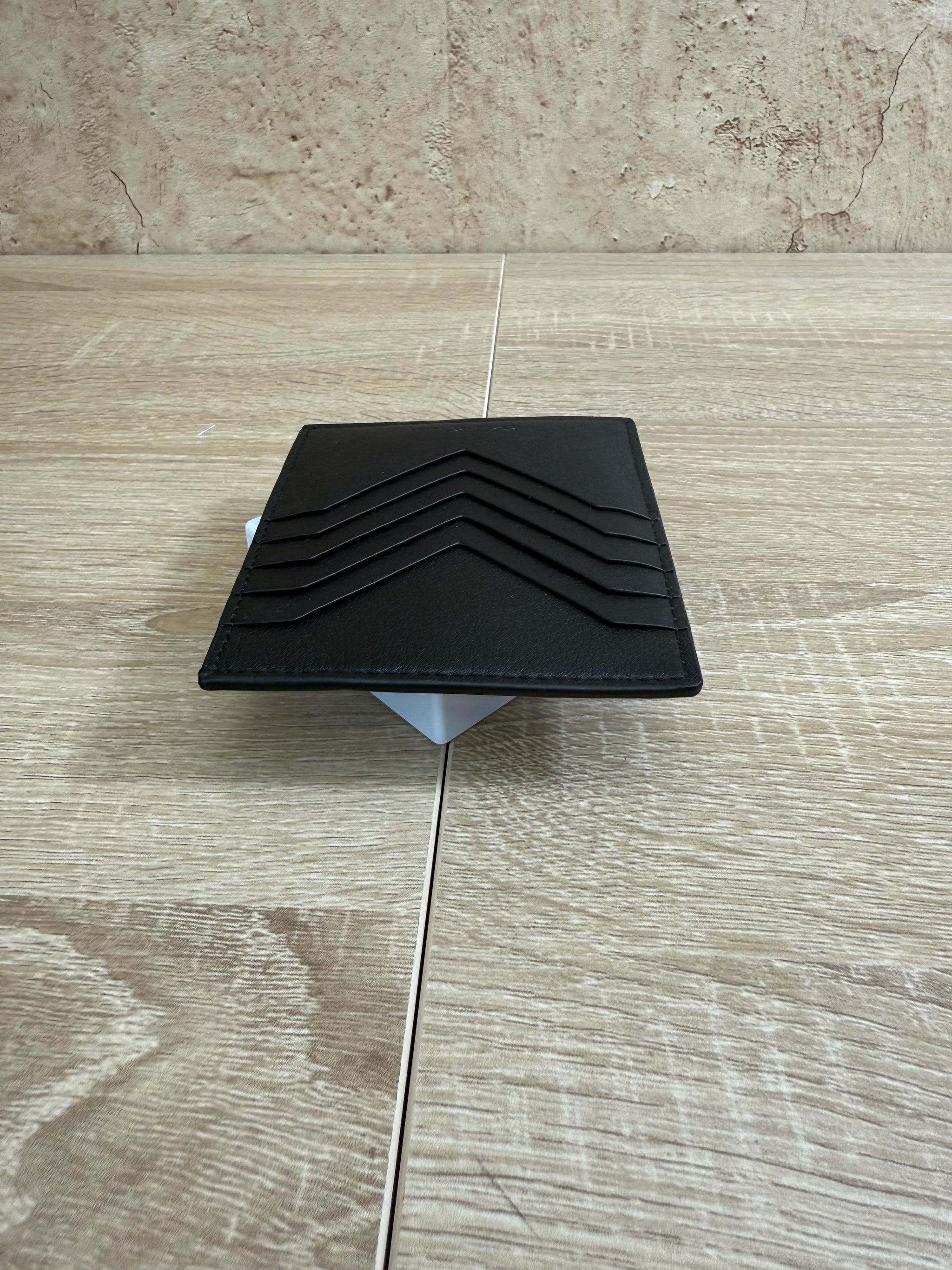BRAND NEW Rick Owens Black Leather Card Holder