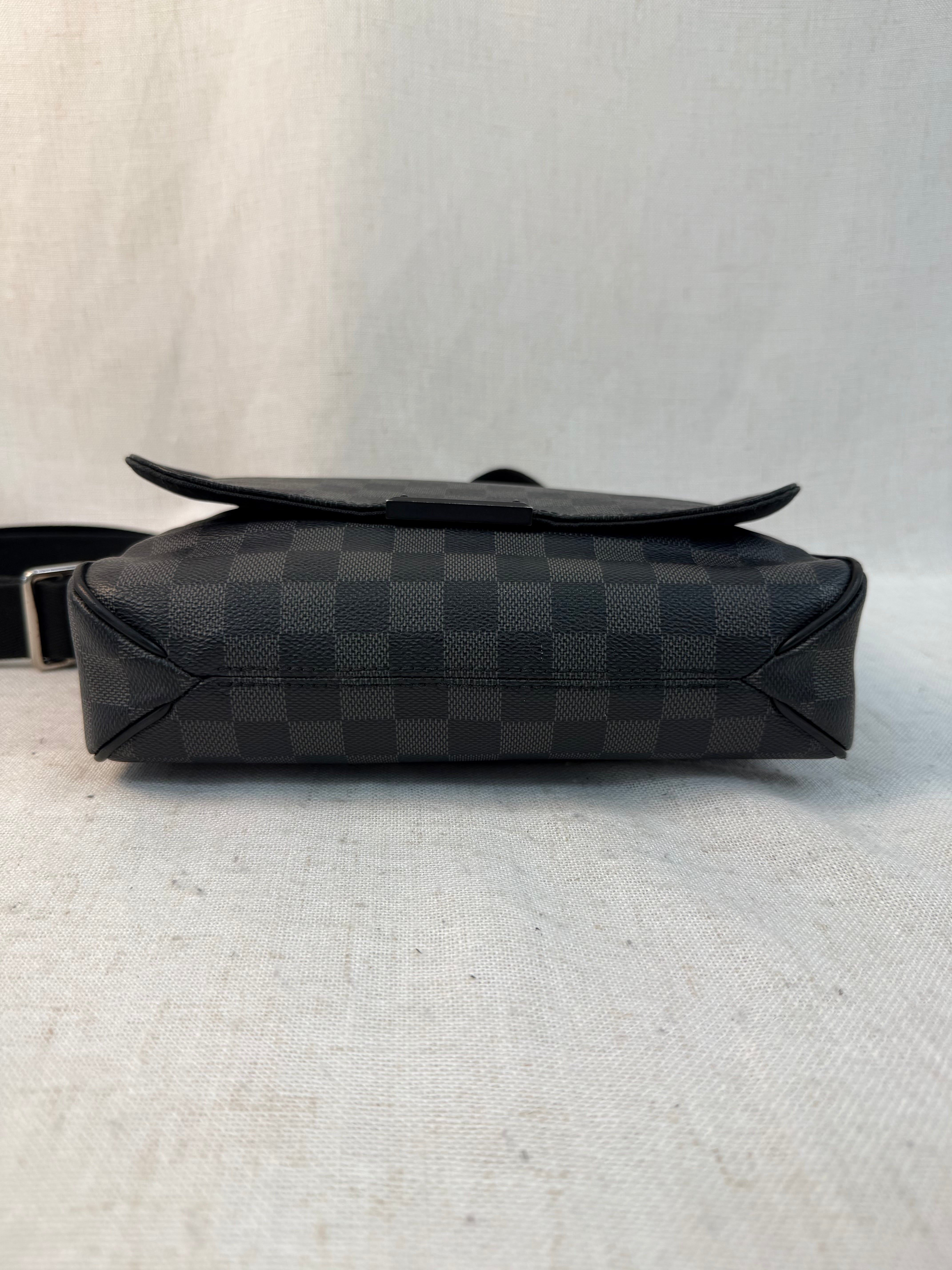 Louis Vuitton Damier Graphite District PM Messenger Bag