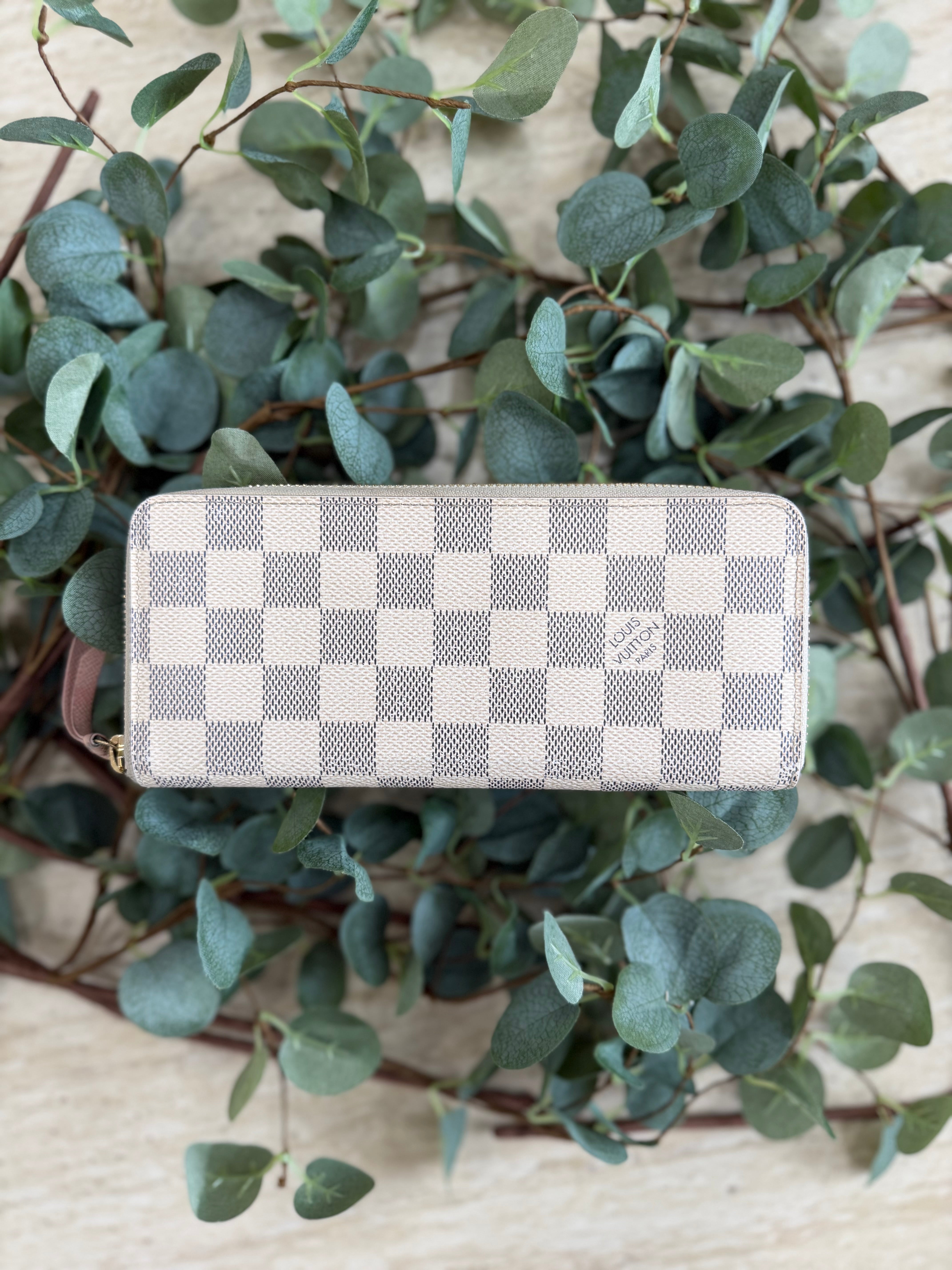 Louis Vuitton Damier Azur Clemence Wallet