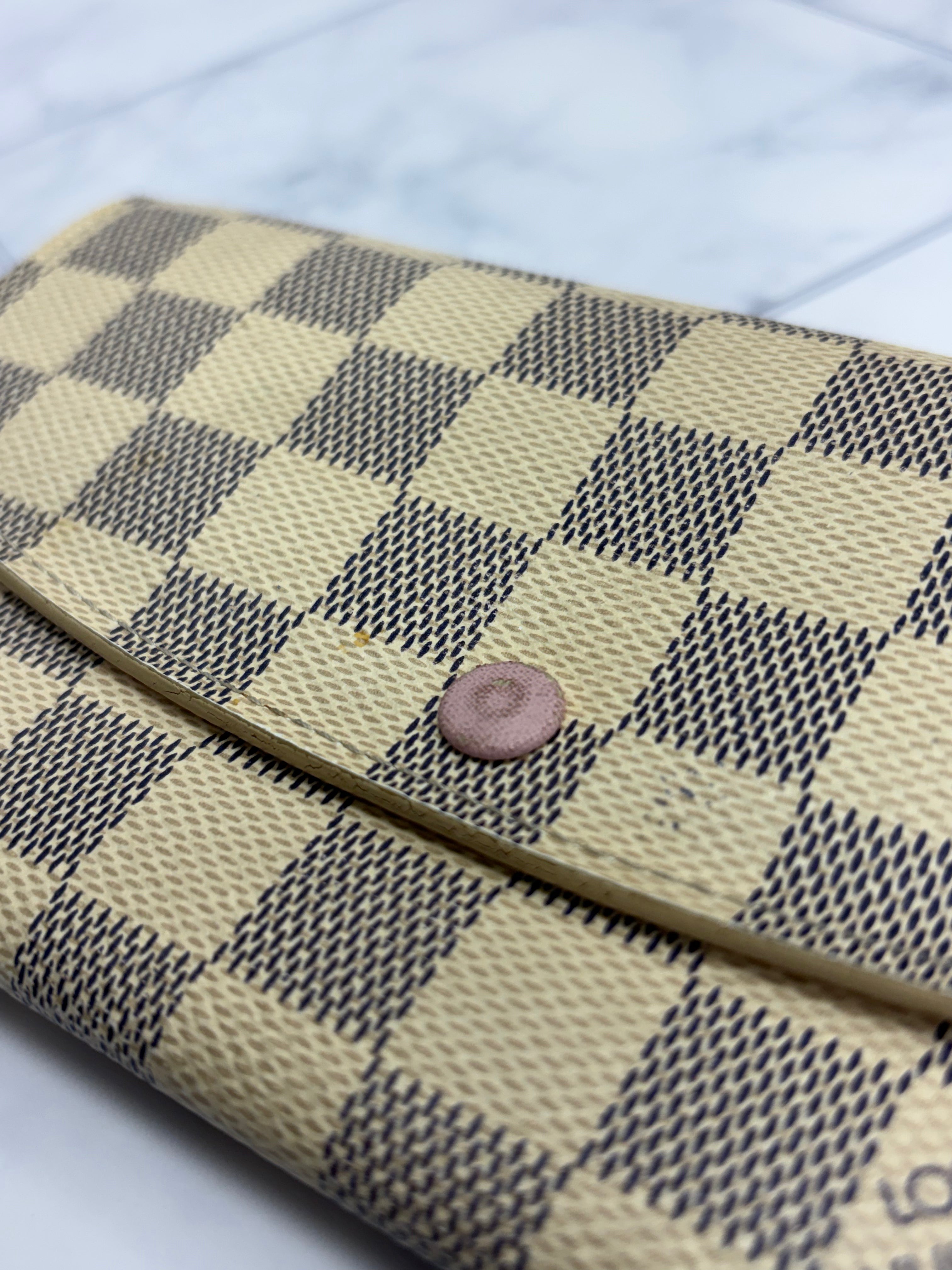 Louis Vuitton Damier Azur & Ballerine Emilie Wallet