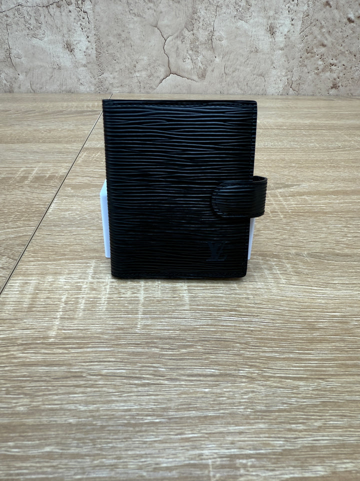 Louis Vuitton Black Epi Leather Card Case
