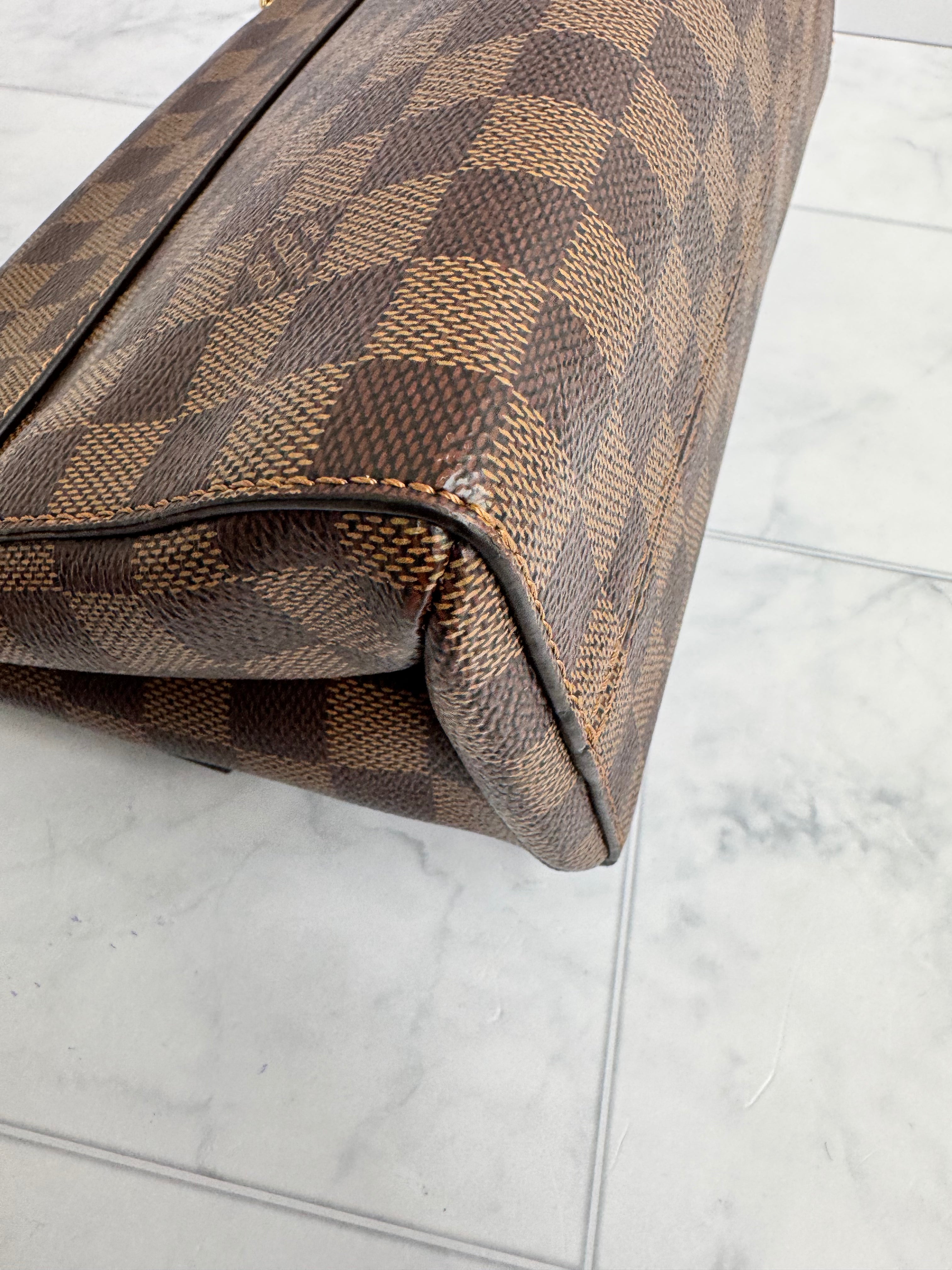 *DONS DROP* Louis Vuitton Damier Ebene Vavin PM Shoulder Bag
