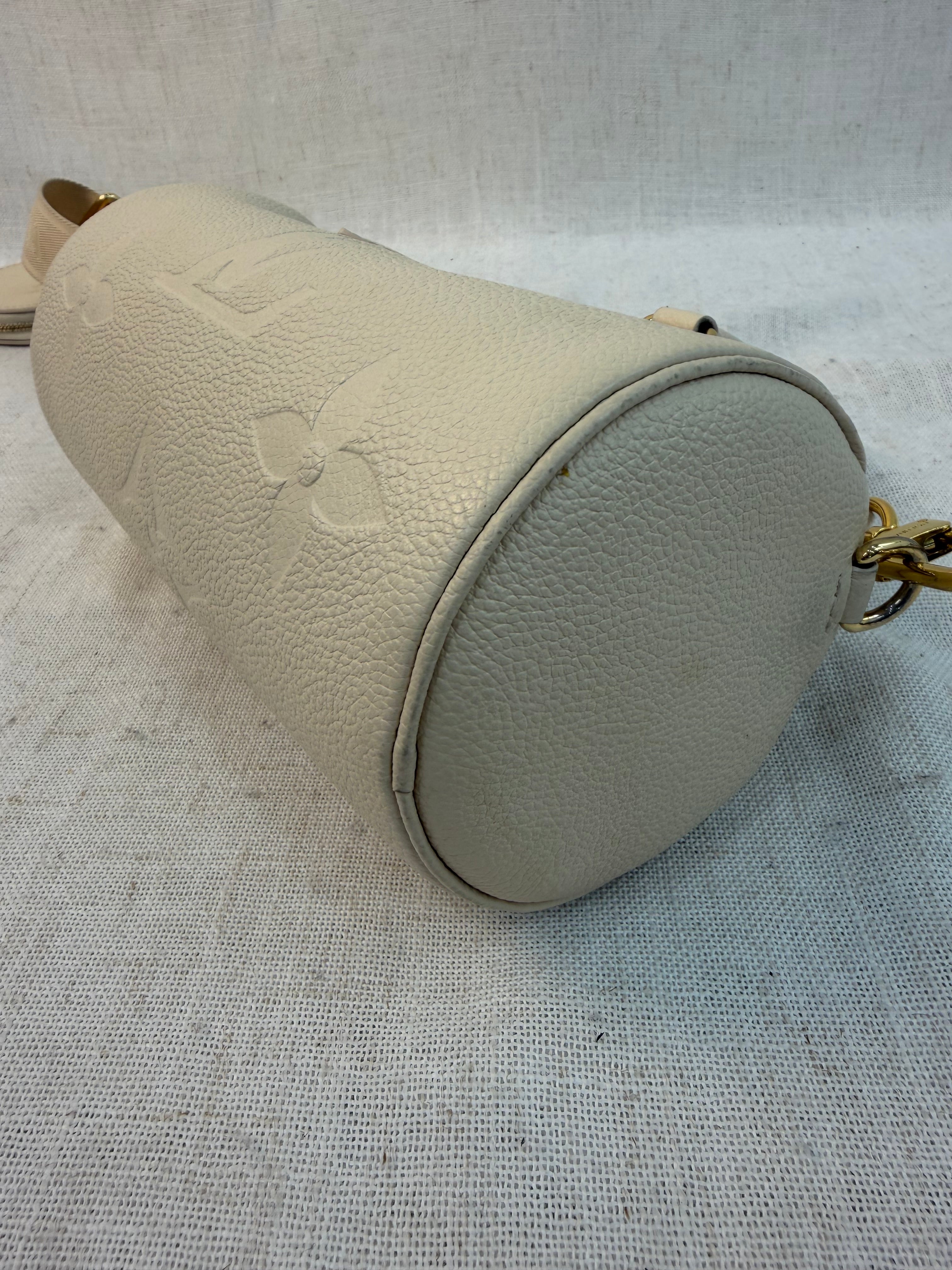 Louis Vuitton Empreinte Cream Papillon BB