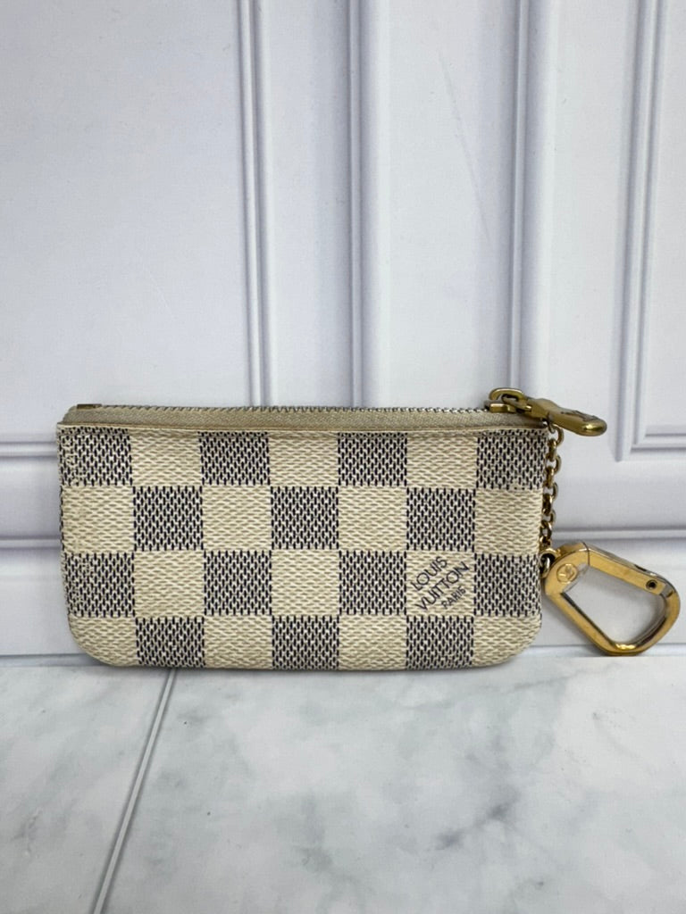 Louis Vuitton Damier Azur Key Cles